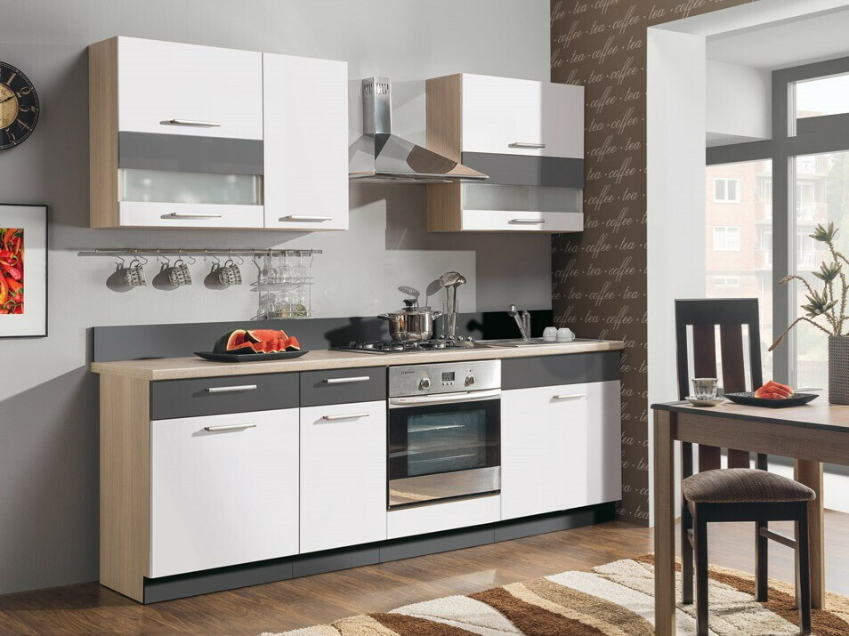 Modulinė pakabinama spintelė Mode White 104