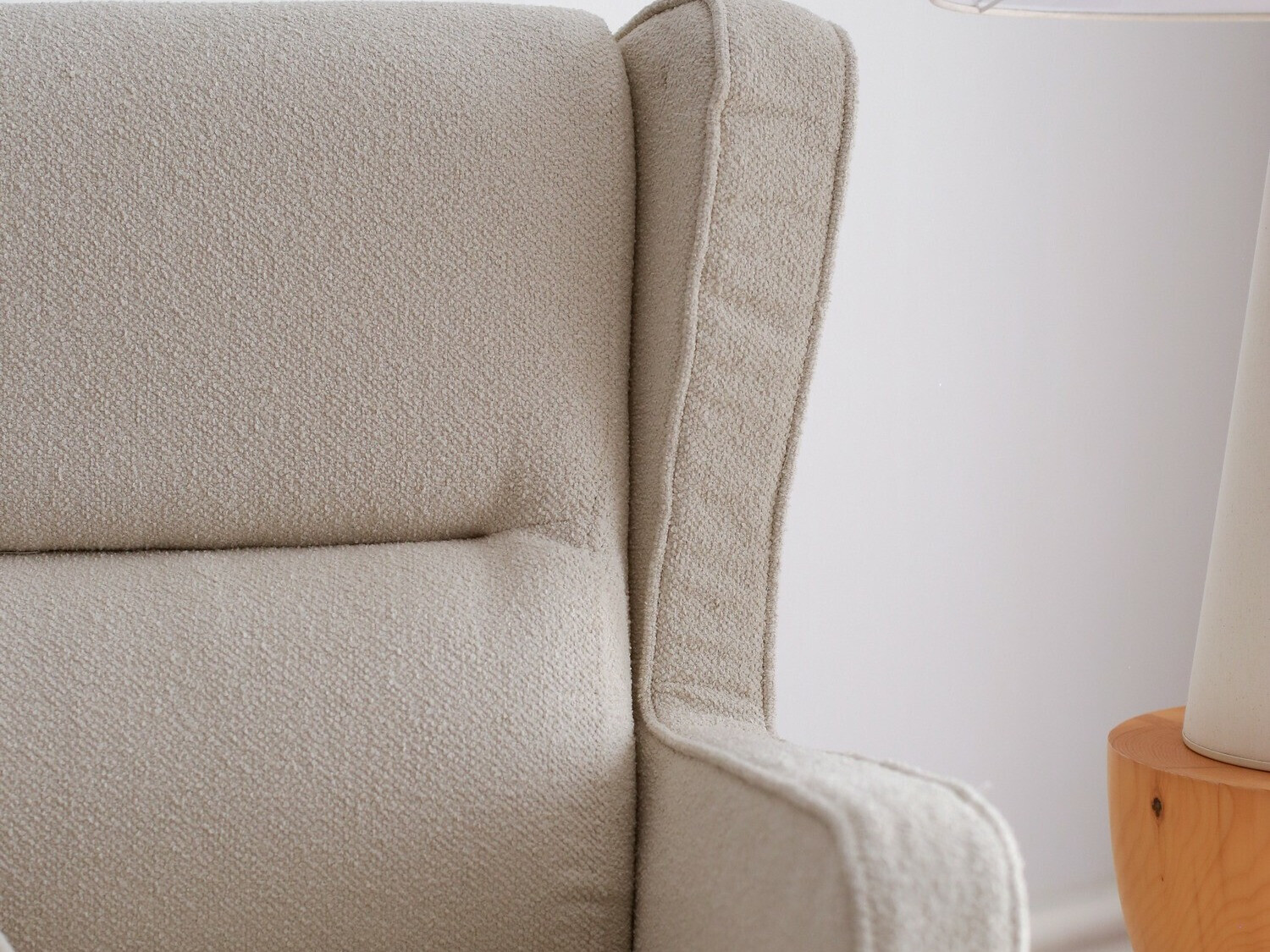 Fotelis Altadena 571 (Kreminė)