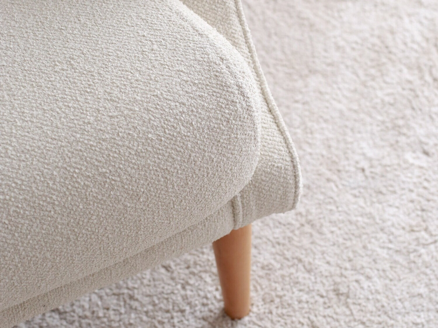 Fotelis Altadena 571 (Kreminė)