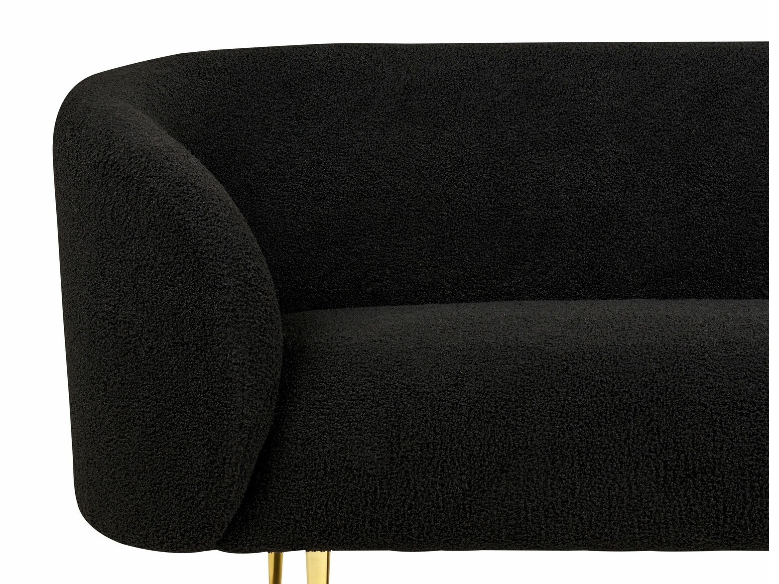 Sofa Berwyn 123 (Juoda + Auksinė)