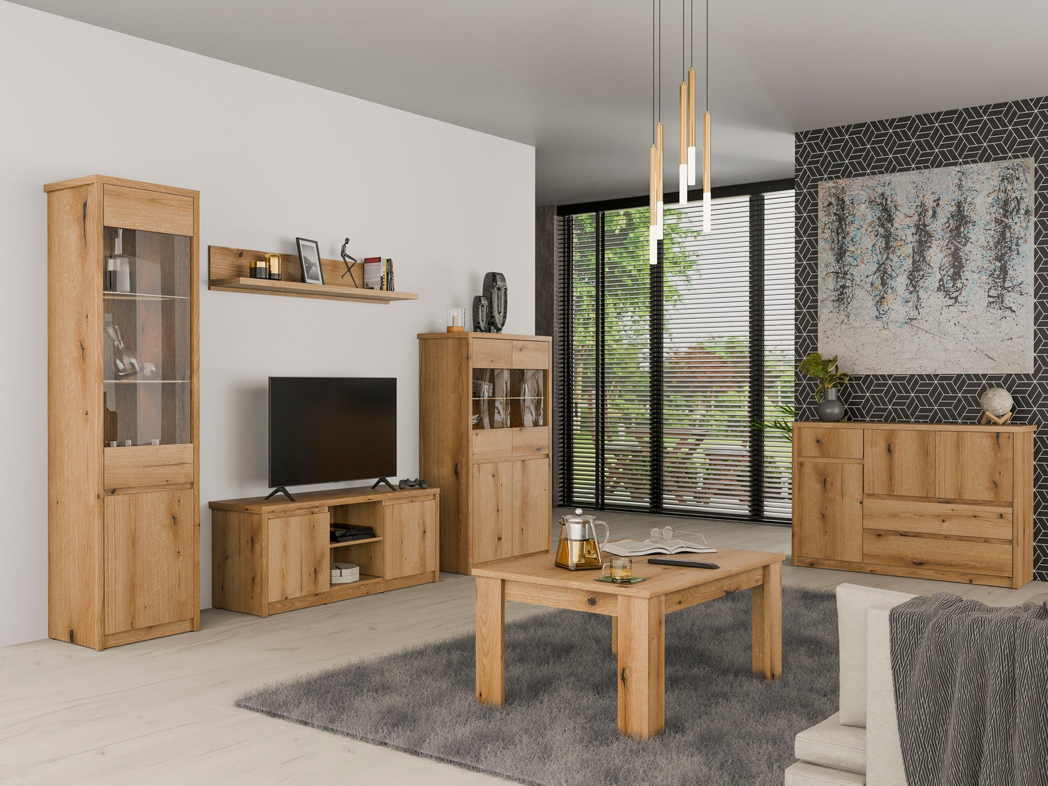 Svetainės komplektas Melmavo 111