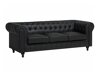Chesterfield sofa Cirdoro 104 (Juoda)