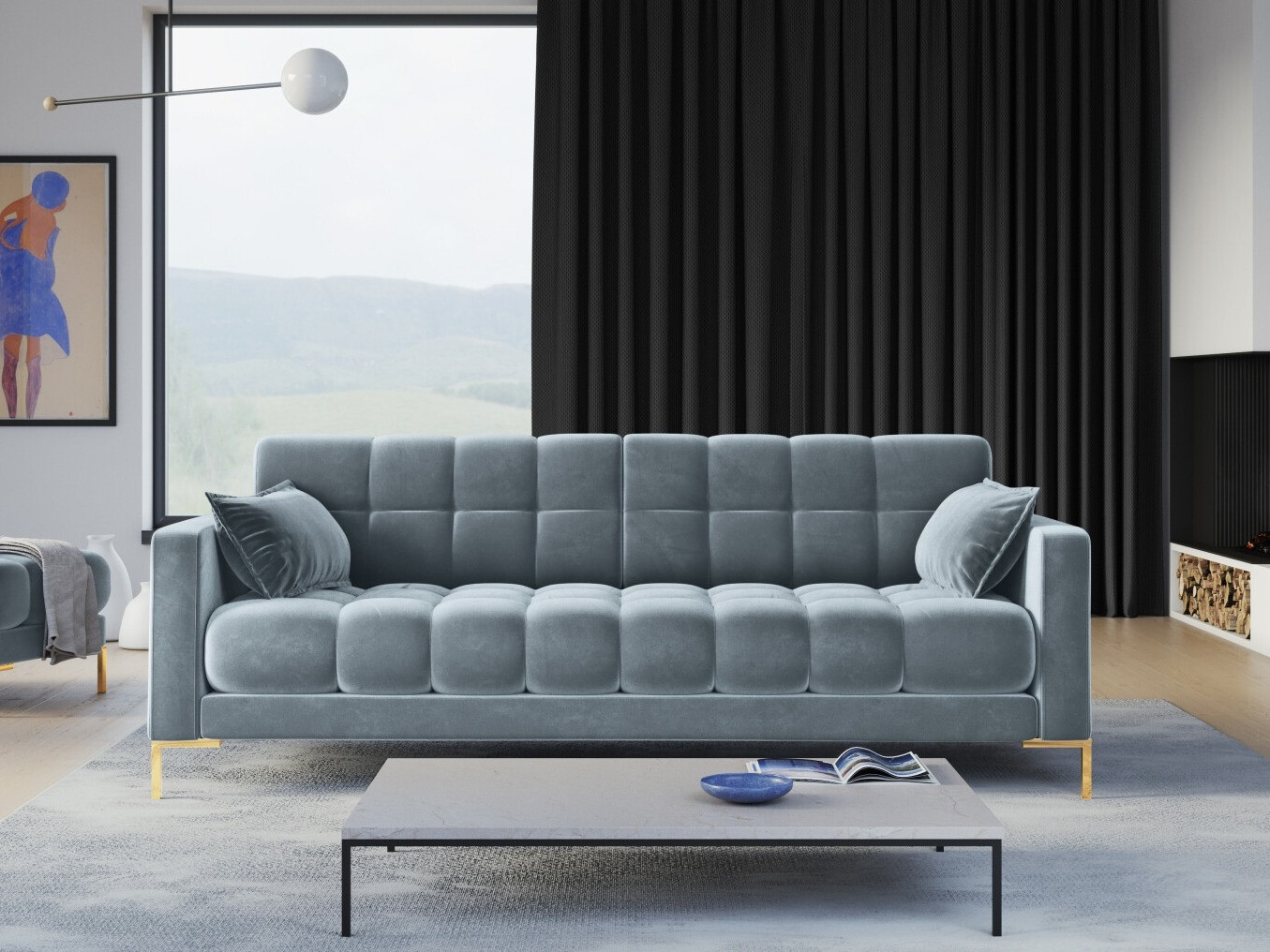 Sofa Lormelo 102 (Bluvel 06)