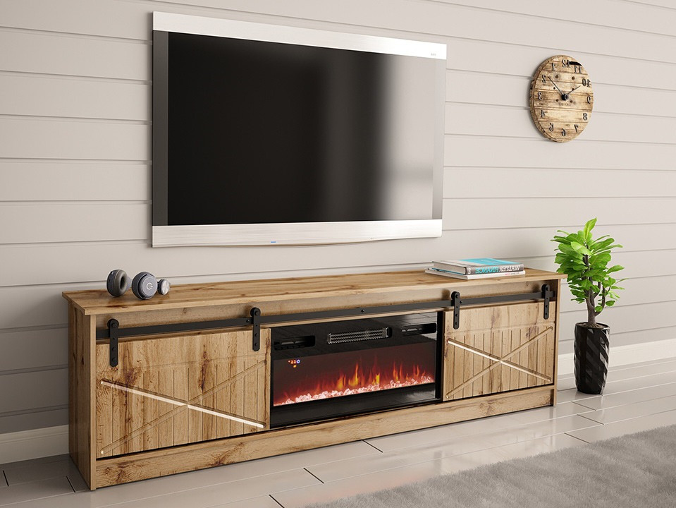 TV staliukas Charlotte 165 (Votan ąžuolas)