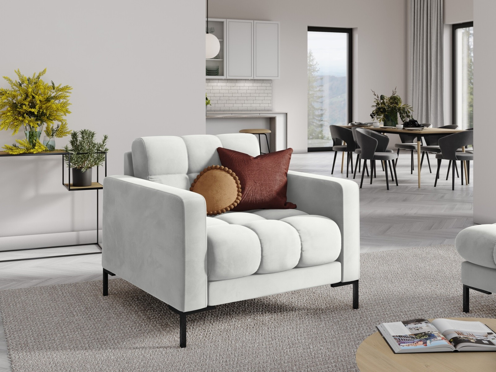 Fotelis Lormelo 106 (Bluvel 03)