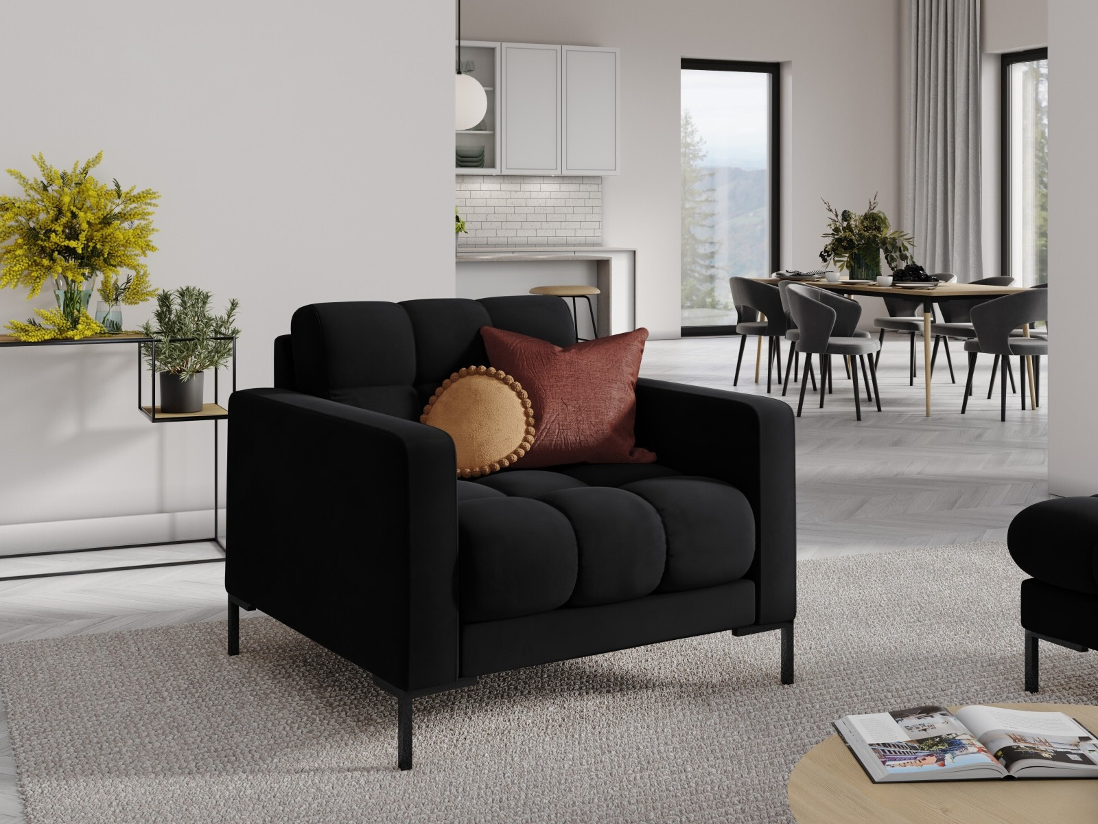 Fotelis Lormelo 106 (Bluvel 19)