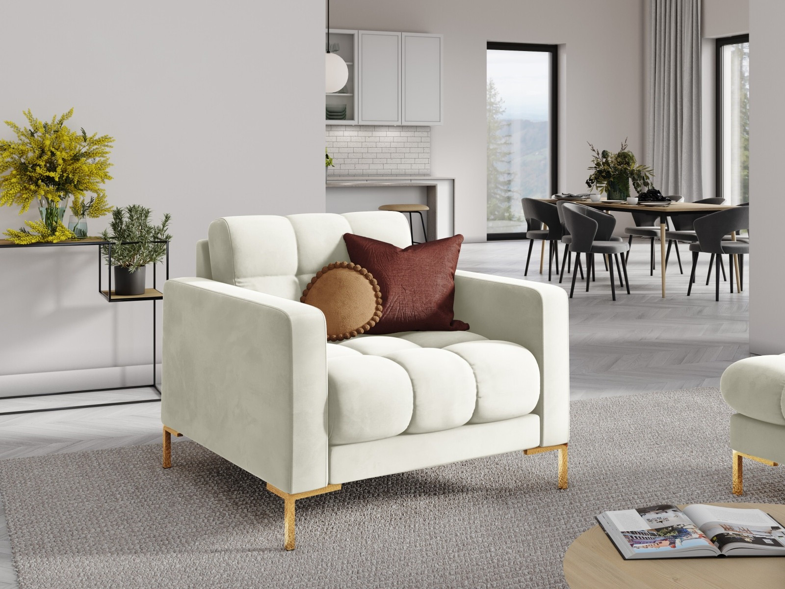 Fotelis Lormelo 106 (Bluvel 22)