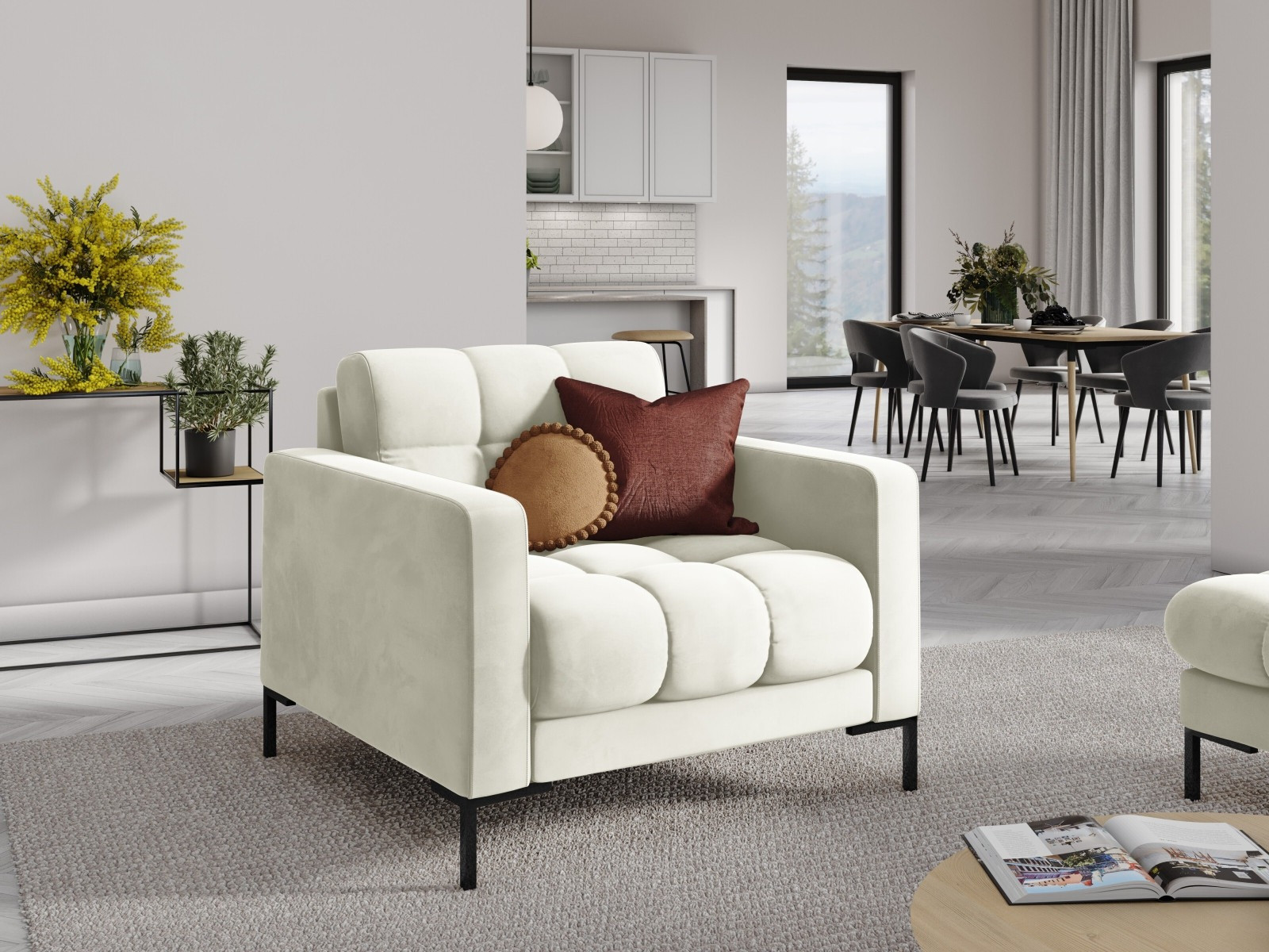 Fotelis Lormelo 106 (Bluvel 22)