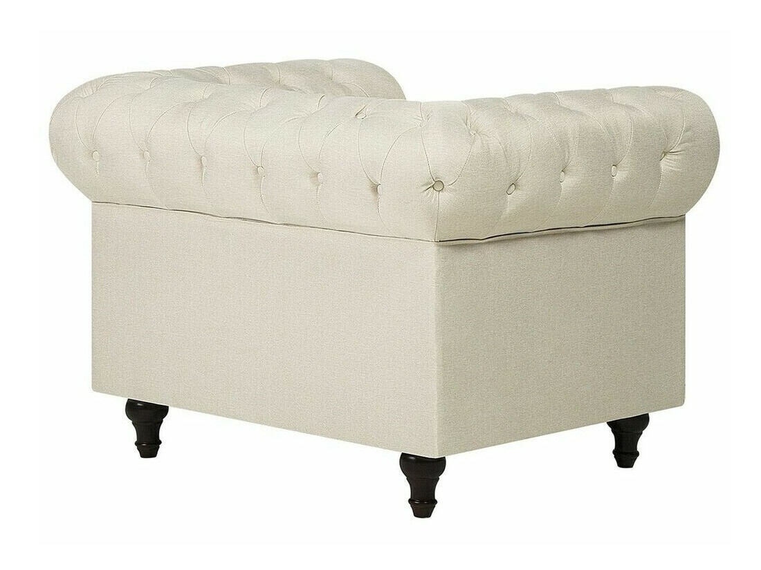 Chesterfield fotelis Cirdoro 102 (Smėlinė)