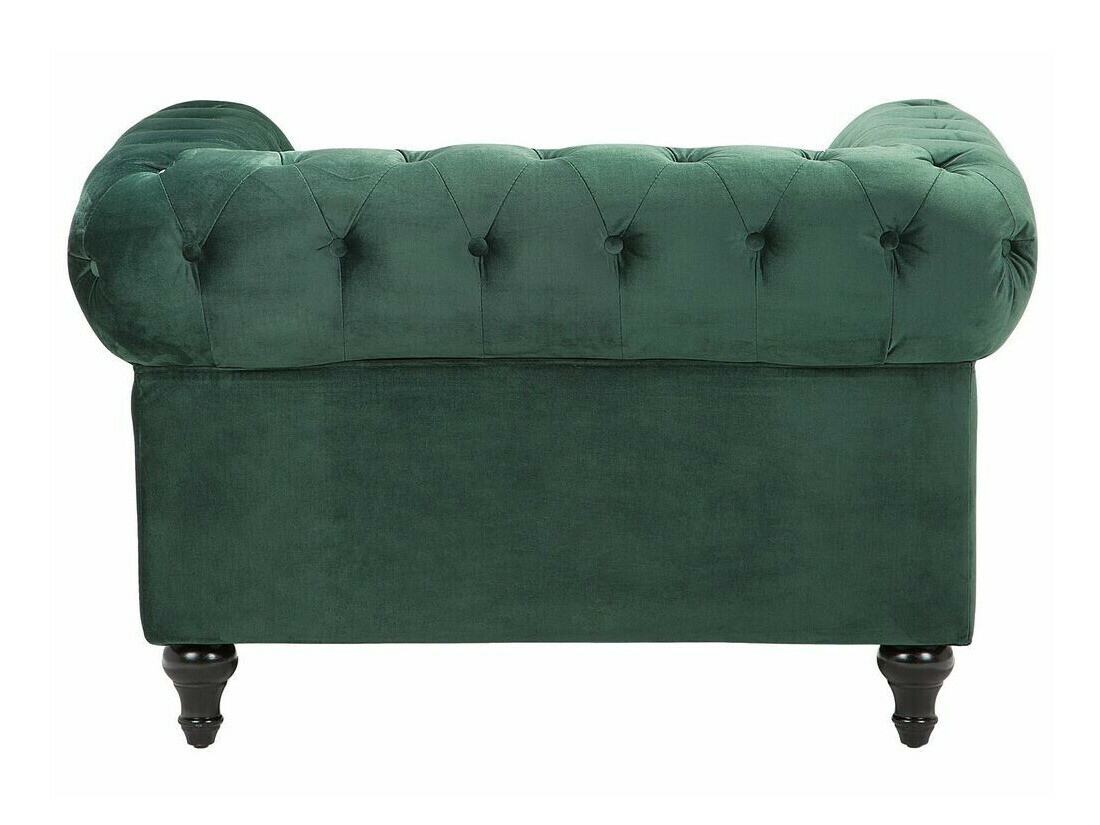 Chesterfield fotelis Cirdoro 102 (Žalia)