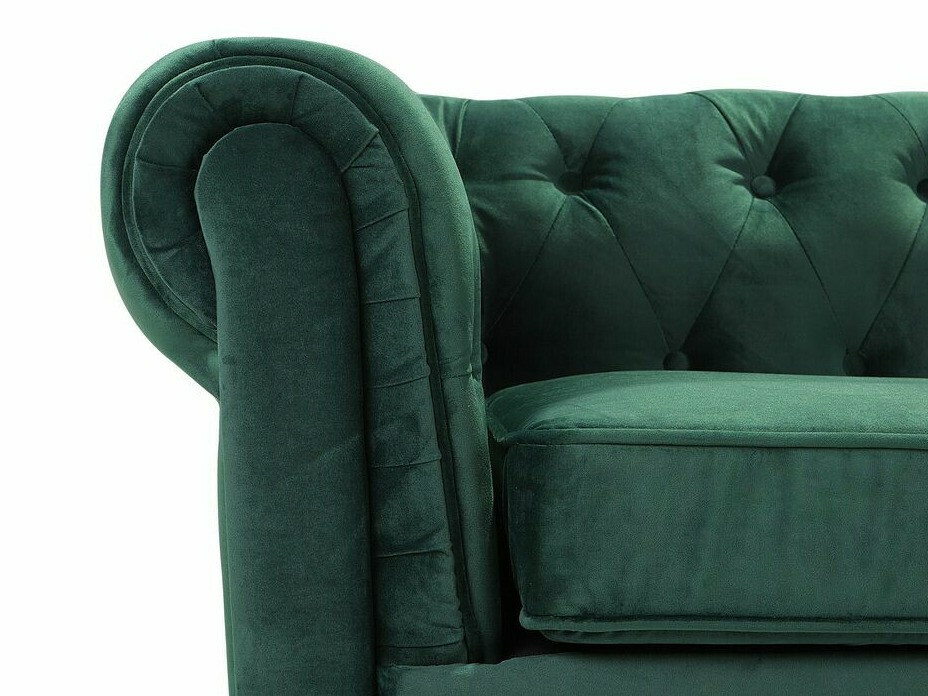 Chesterfield fotelis Cirdoro 102 (Žalia)