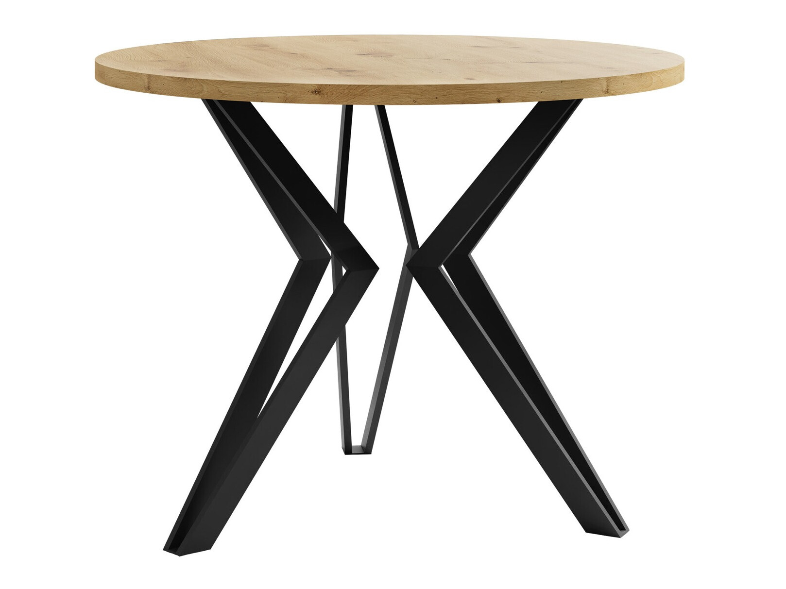 Žurnalinis staliukas Dearborn 105 (Artisan ąžuolas + Juoda)