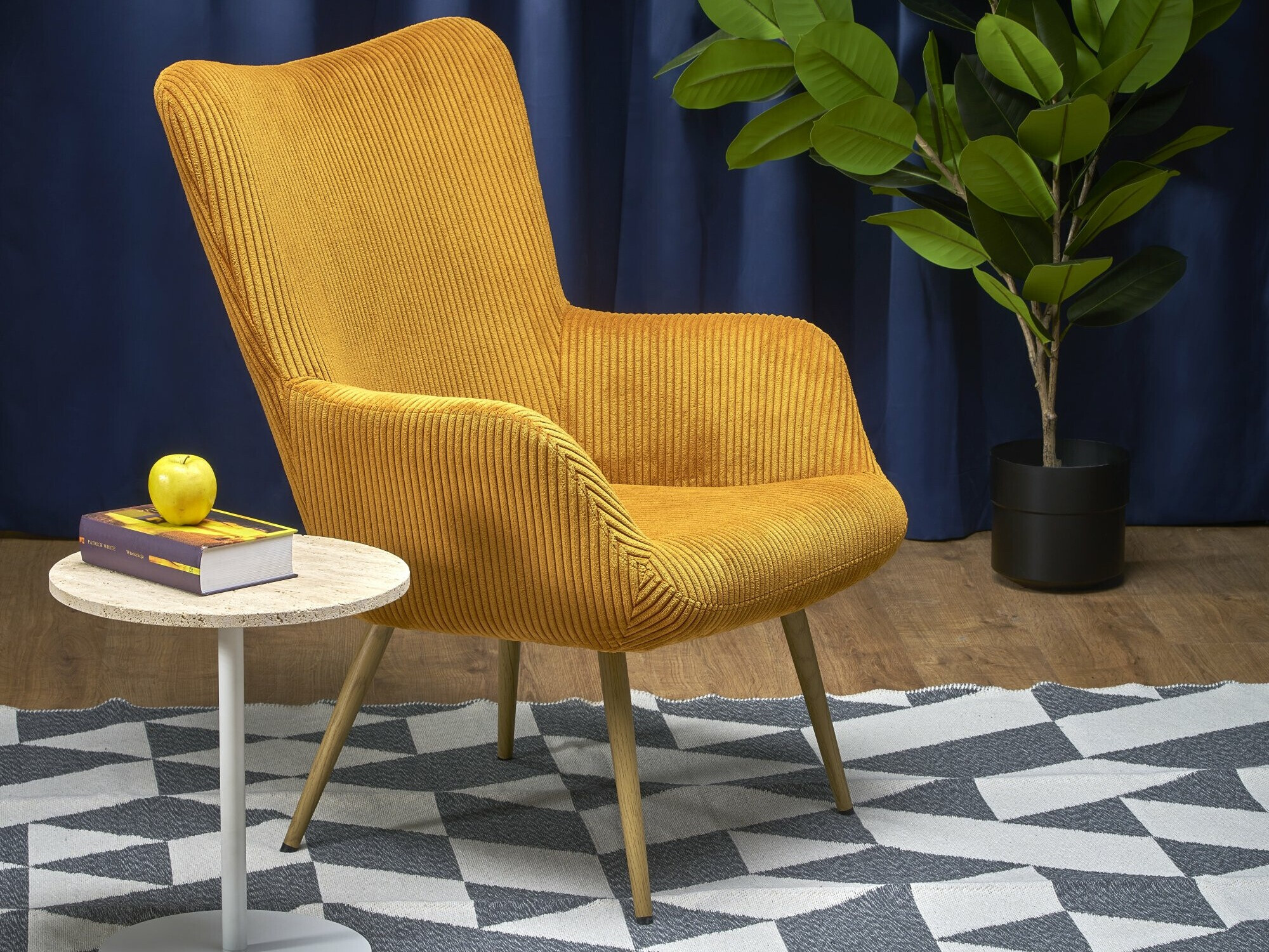 Fotelis Houston 1610 (Geltona)