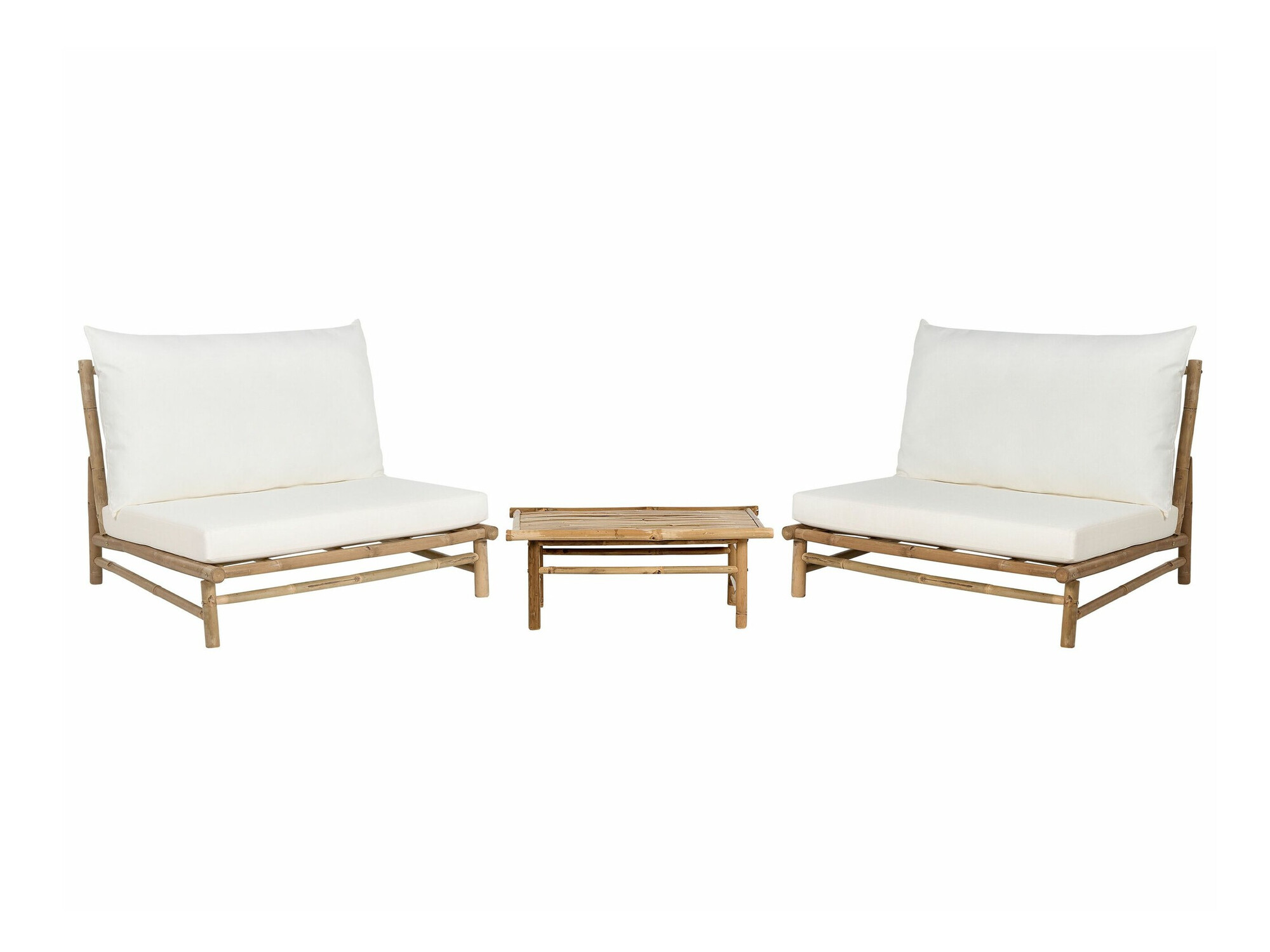 Lauko baldų komplektas Berwyn 1835 (Smėlinė + Šviesus medis)