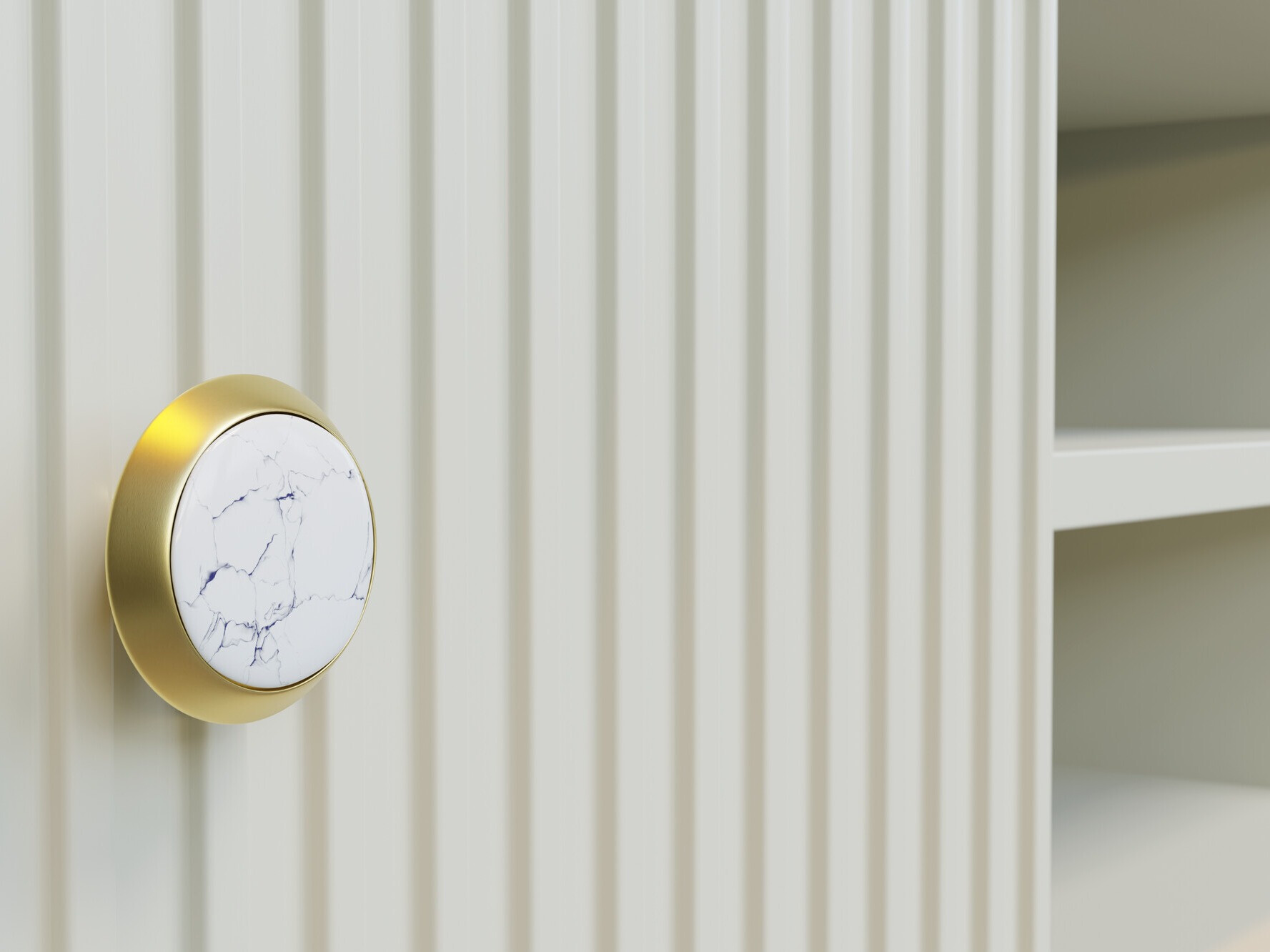 Žurnalinis staliukas Romciro 102 (Kašmyras + Auksinė)