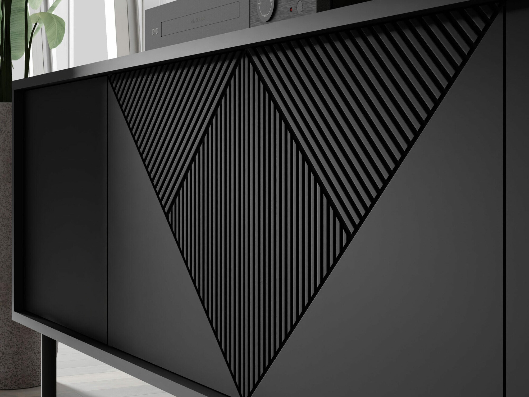 TV staliukas Teopha 100 (Juoda)