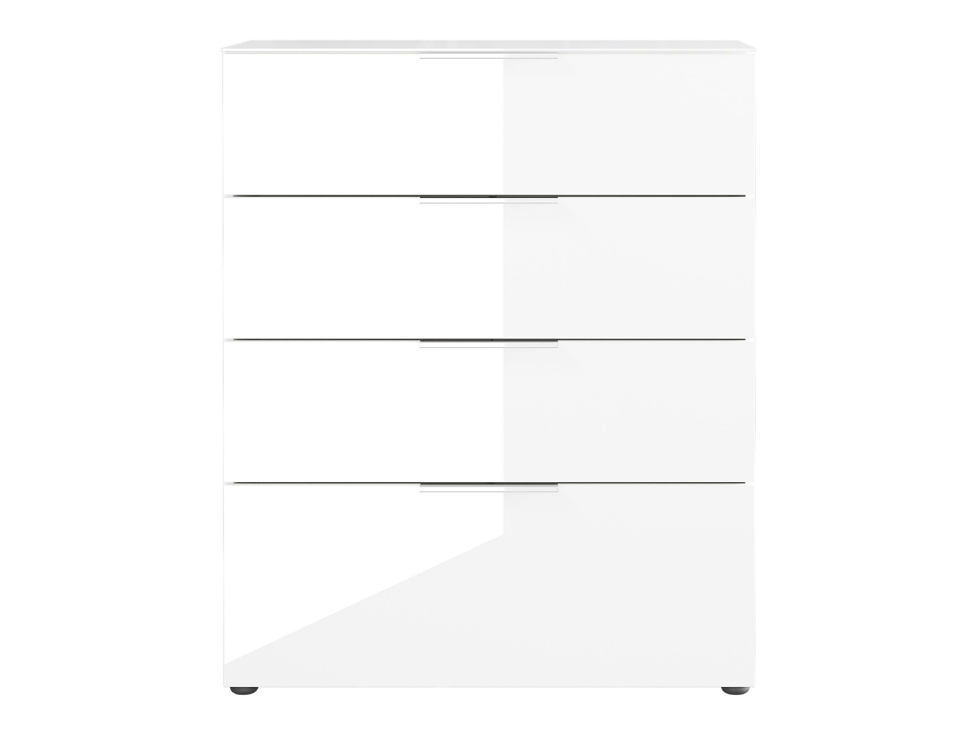 Komoda Sacramento 299 (Balta + Blizgi balta)