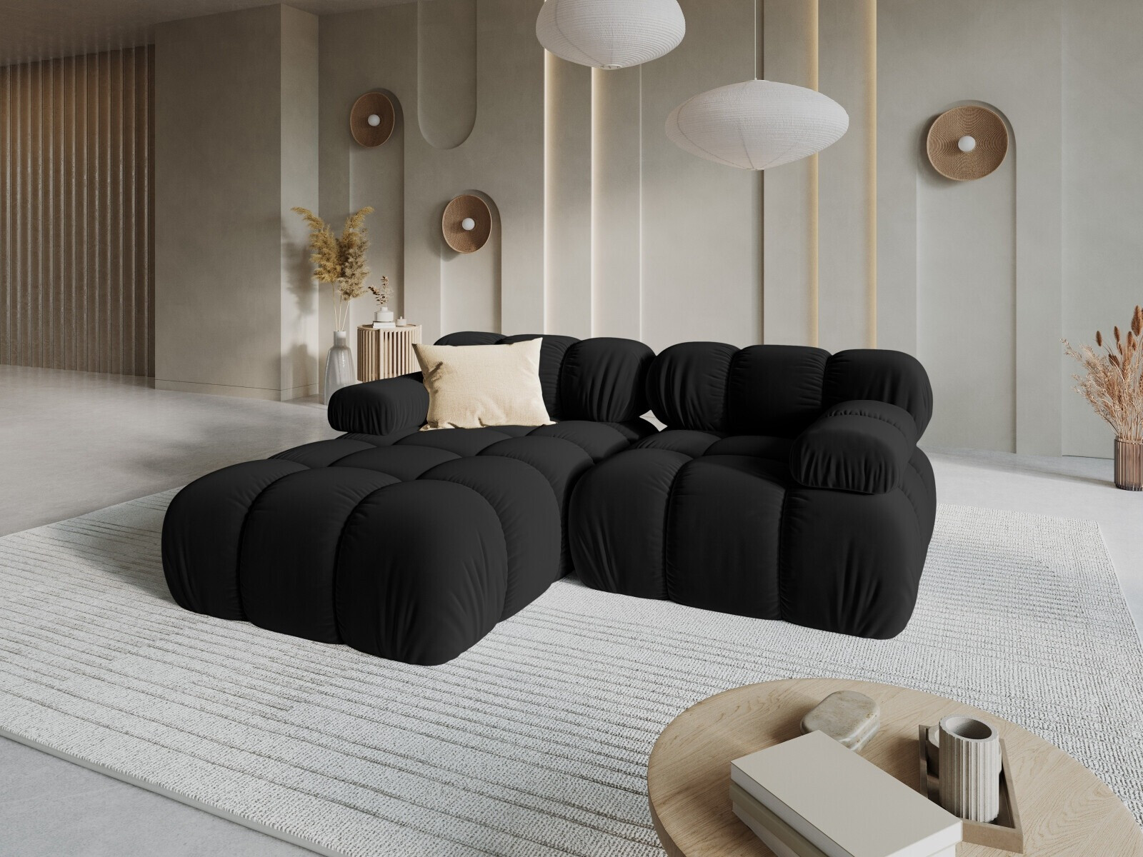 Modulinis minkštas kampas Caltenu 105 (Riviera 100)