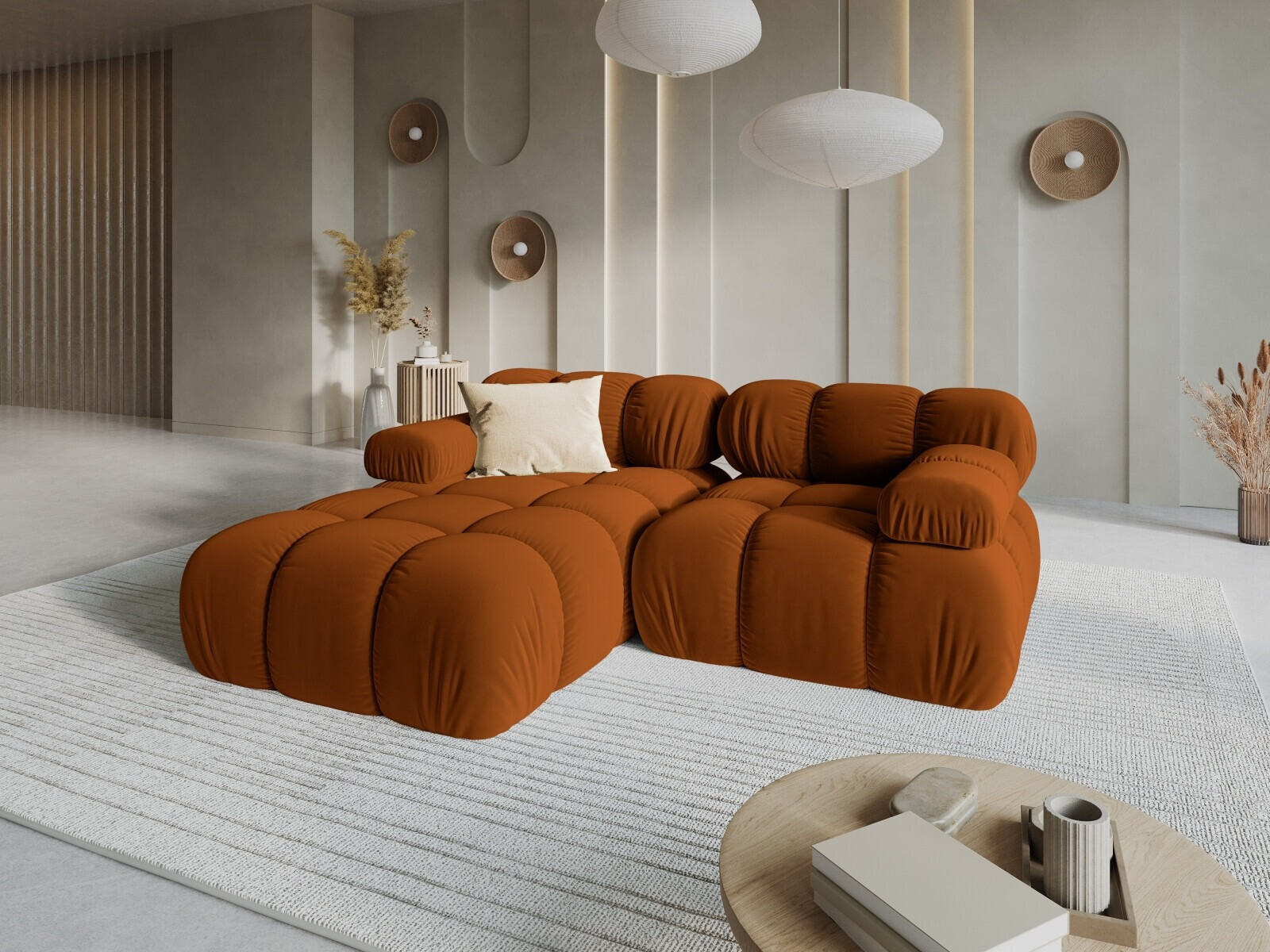 Modulinis minkštas kampas Caltenu 105 (Riviera 56)