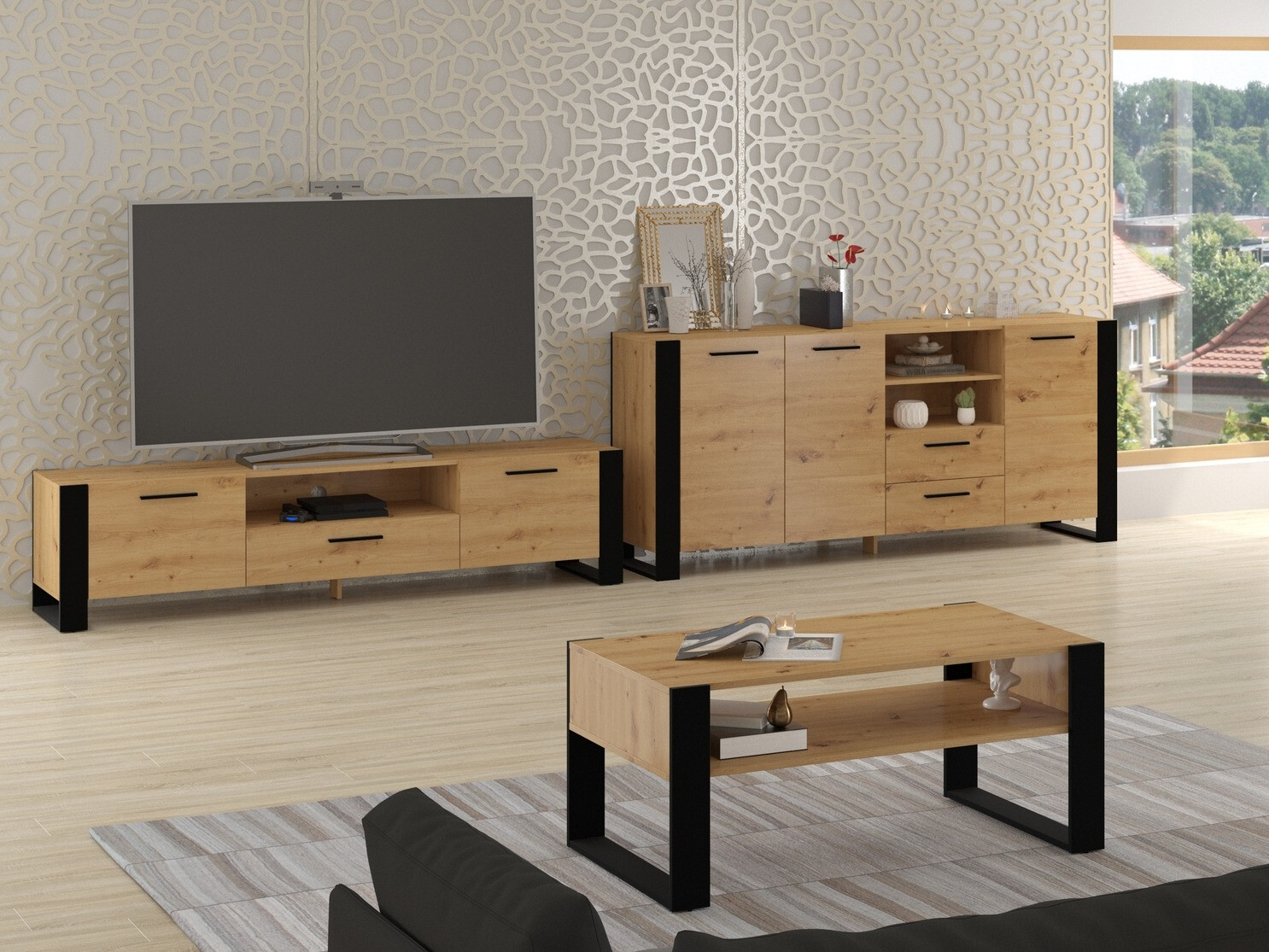 Svetainės komplektas Cordoro 112 (Nėra)