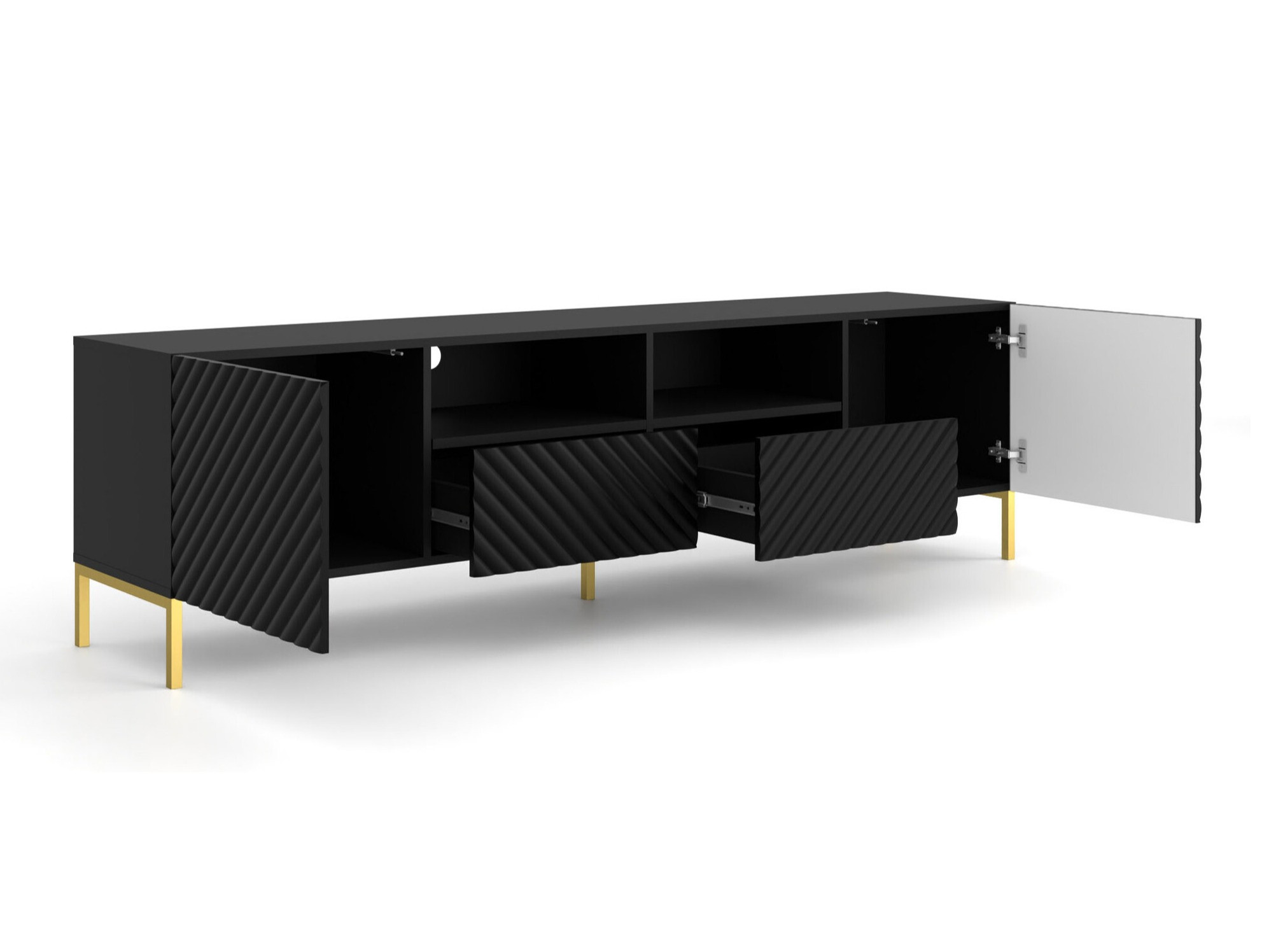 TV staliukas Fivremu 103 (Juoda)