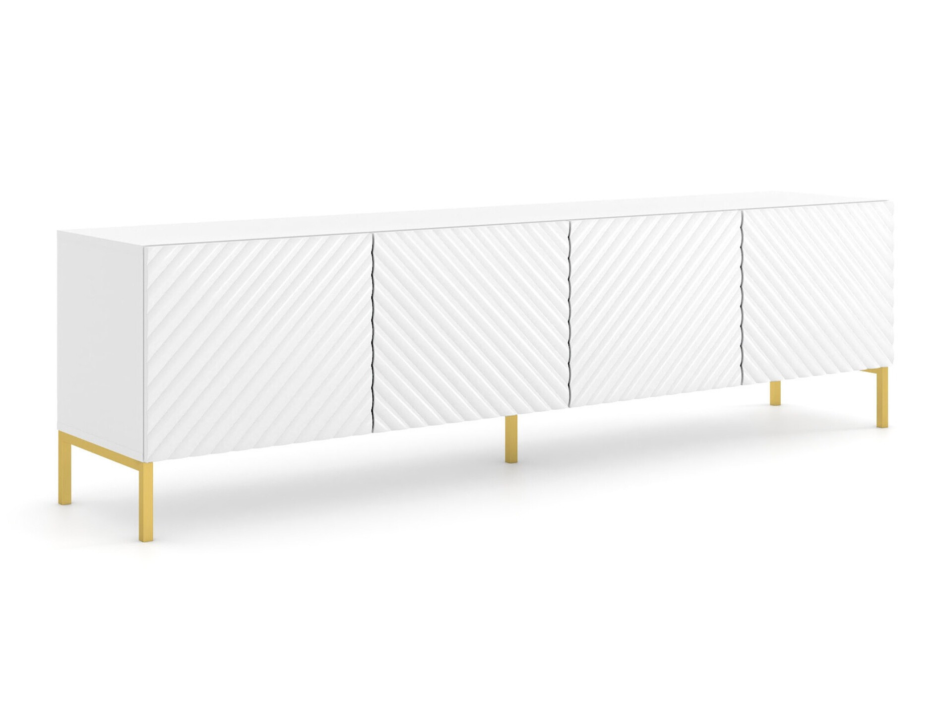 TV staliukas Fivremu 105 (Balta)