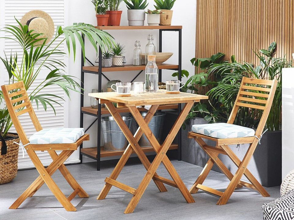 Balkono komplektas Berwyn 1894 (Šviesus medis)