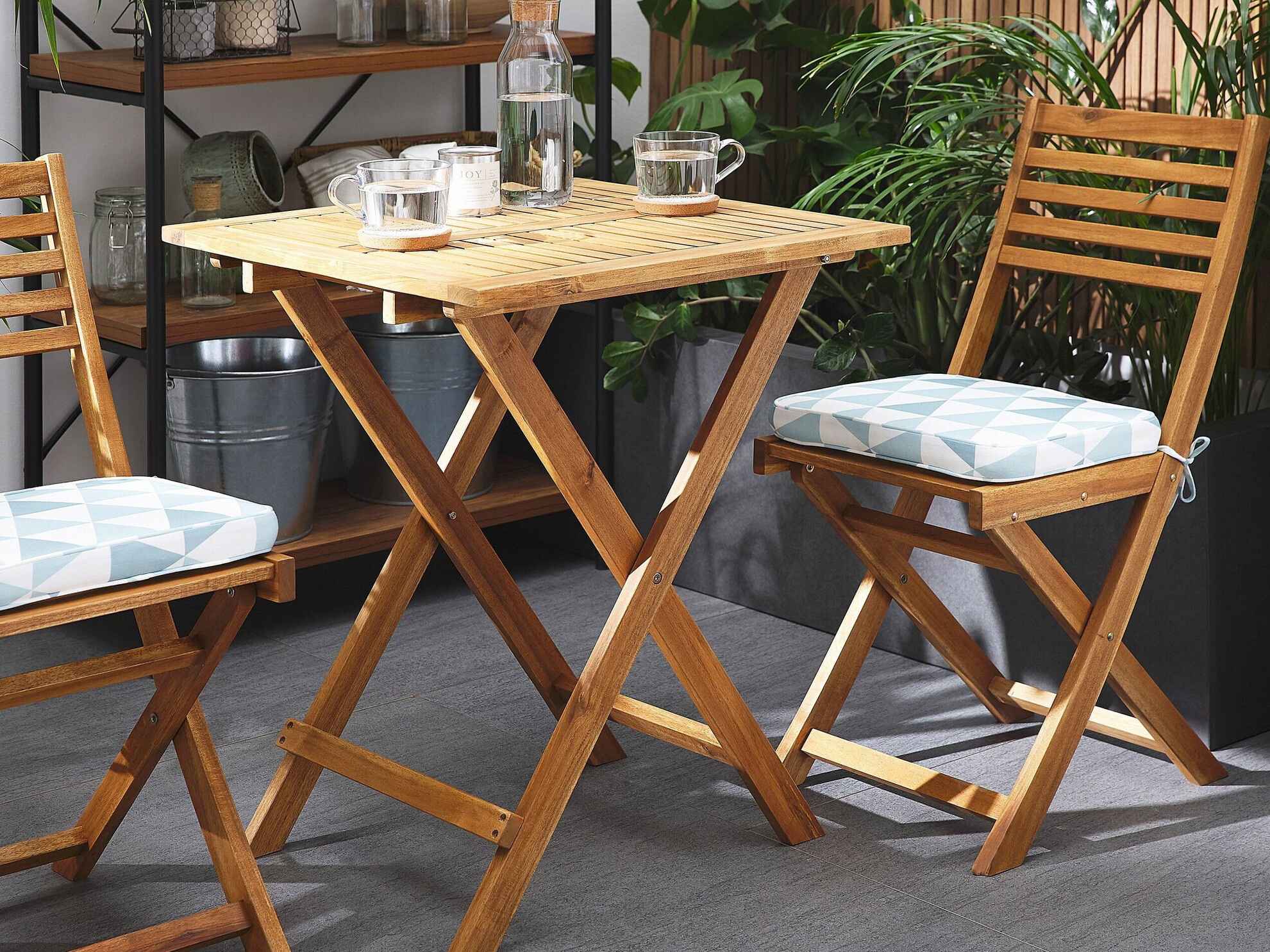 Balkono komplektas Berwyn 1894 (Šviesus medis)