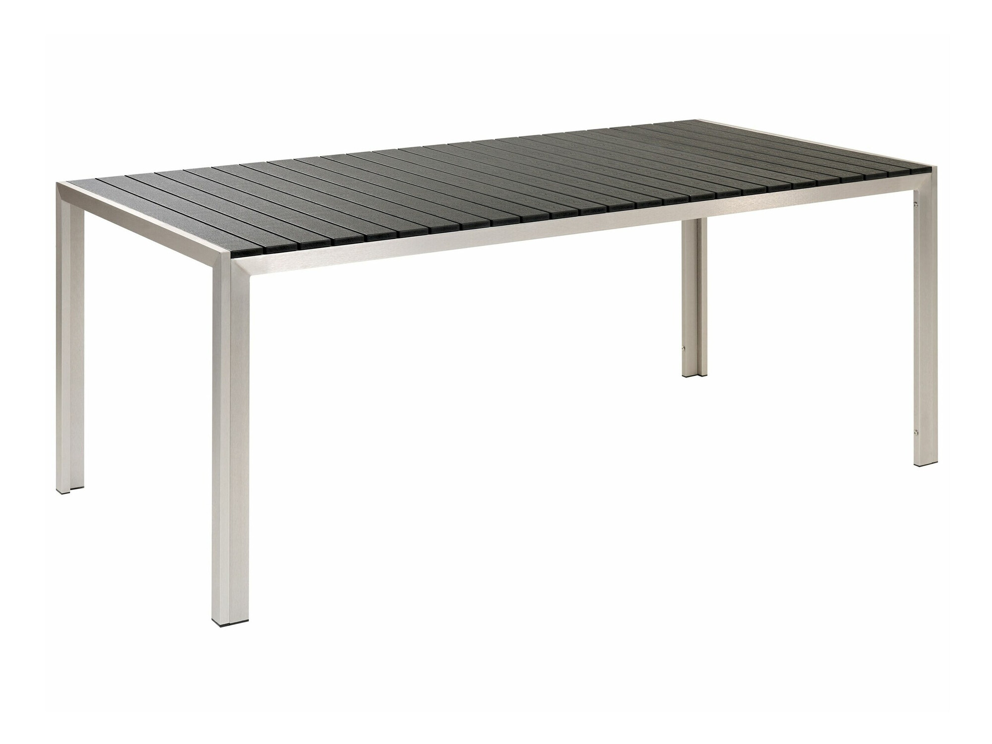 Stalo ir kėdžių komplektas Berwyn 1895 (Juoda + Sidabrinė)