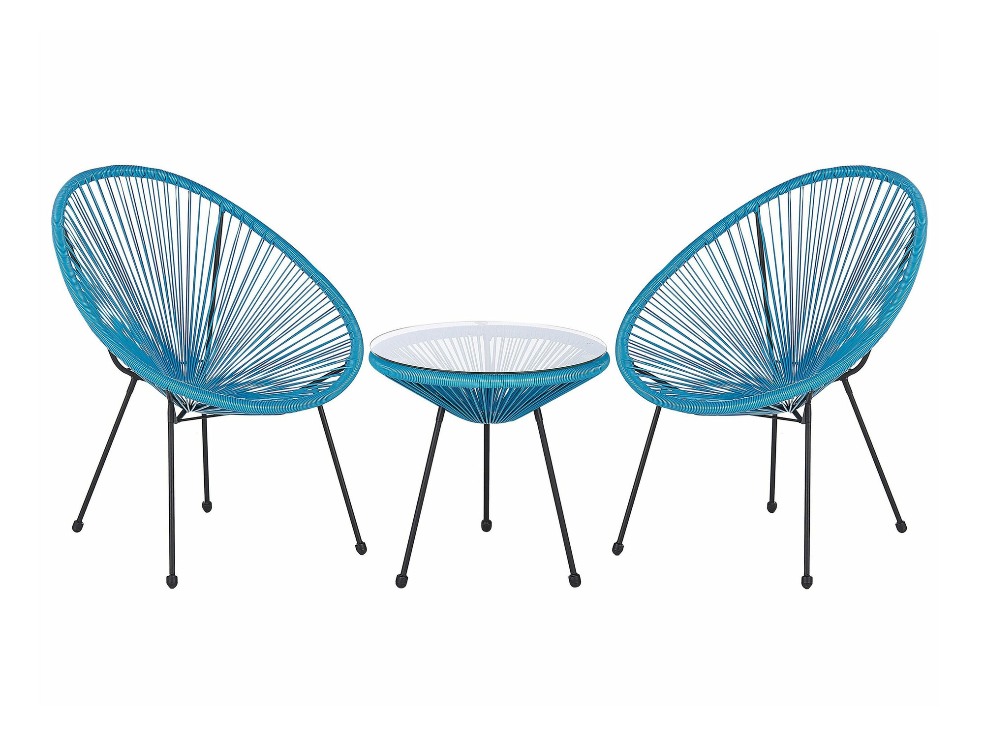 Balkono komplektas Berwyn 1921 (Mėlyna)