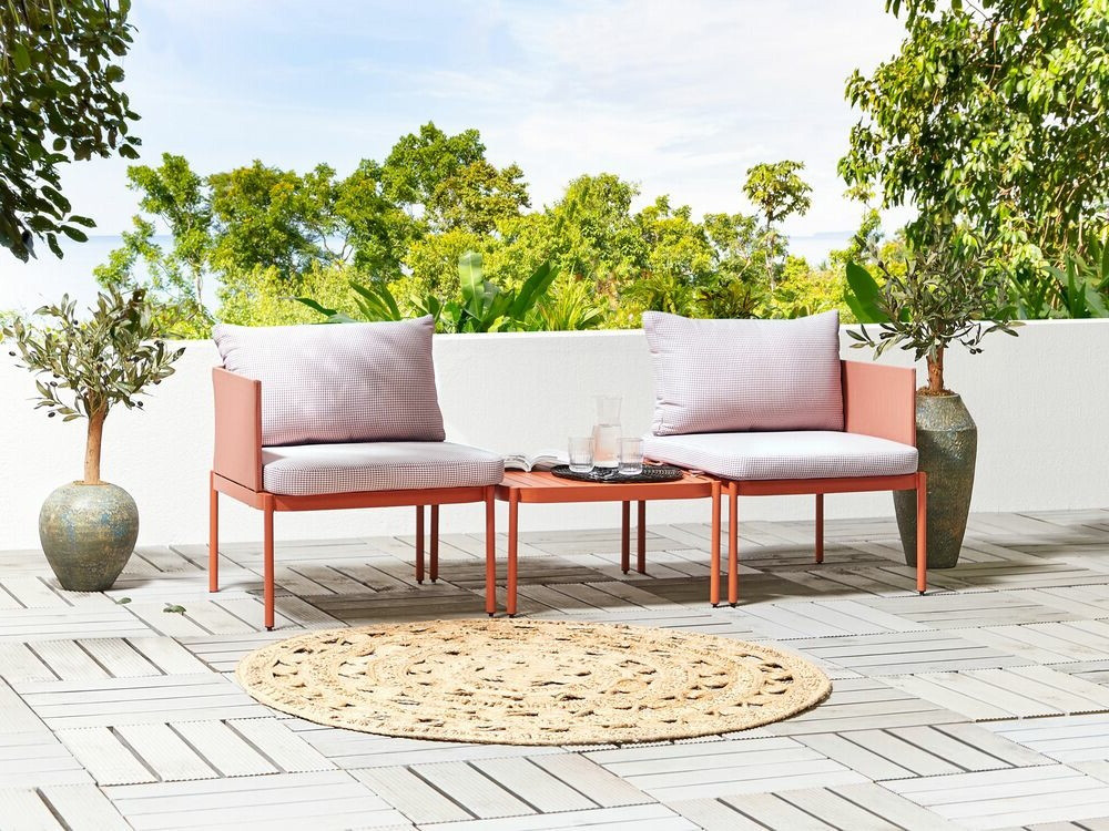 Lauko baldų komplektas Berwyn 1946 (Oranžinė)