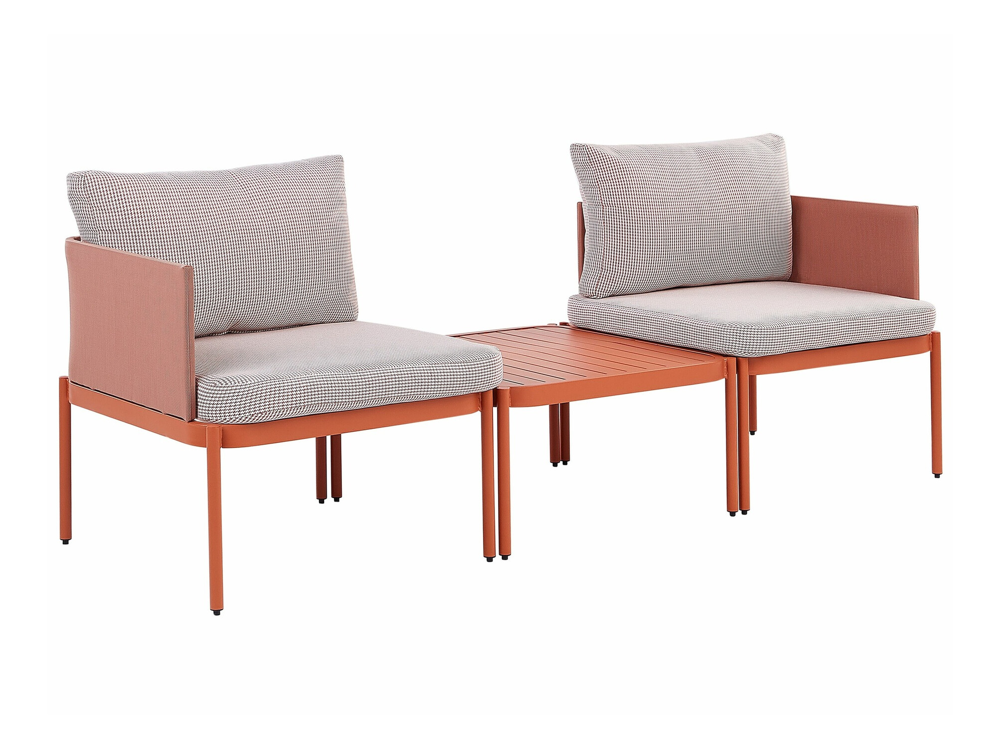 Lauko baldų komplektas Berwyn 1946 (Oranžinė)