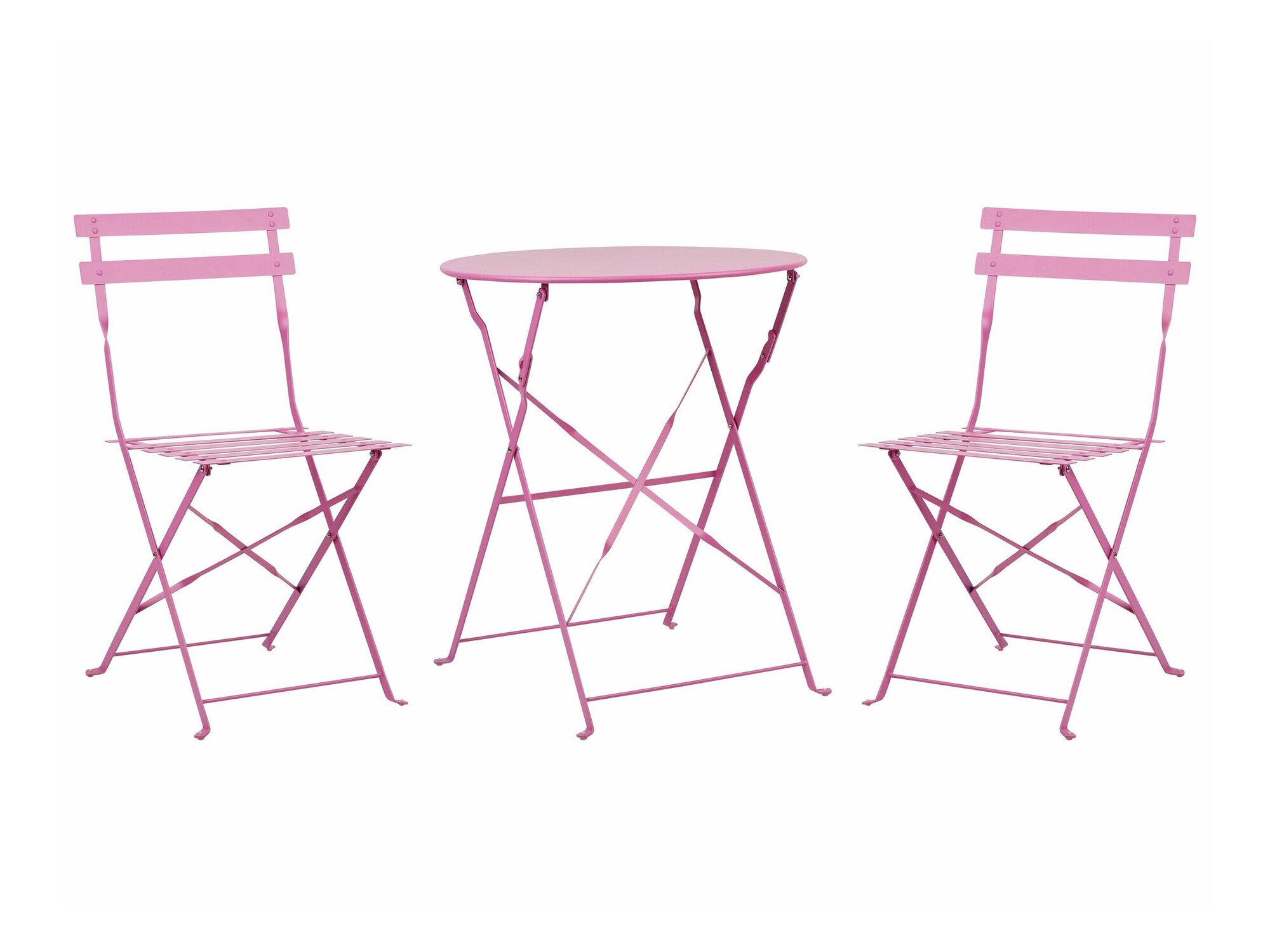 Balkono komplektas Berwyn 1841 (Tamsi rožinė)