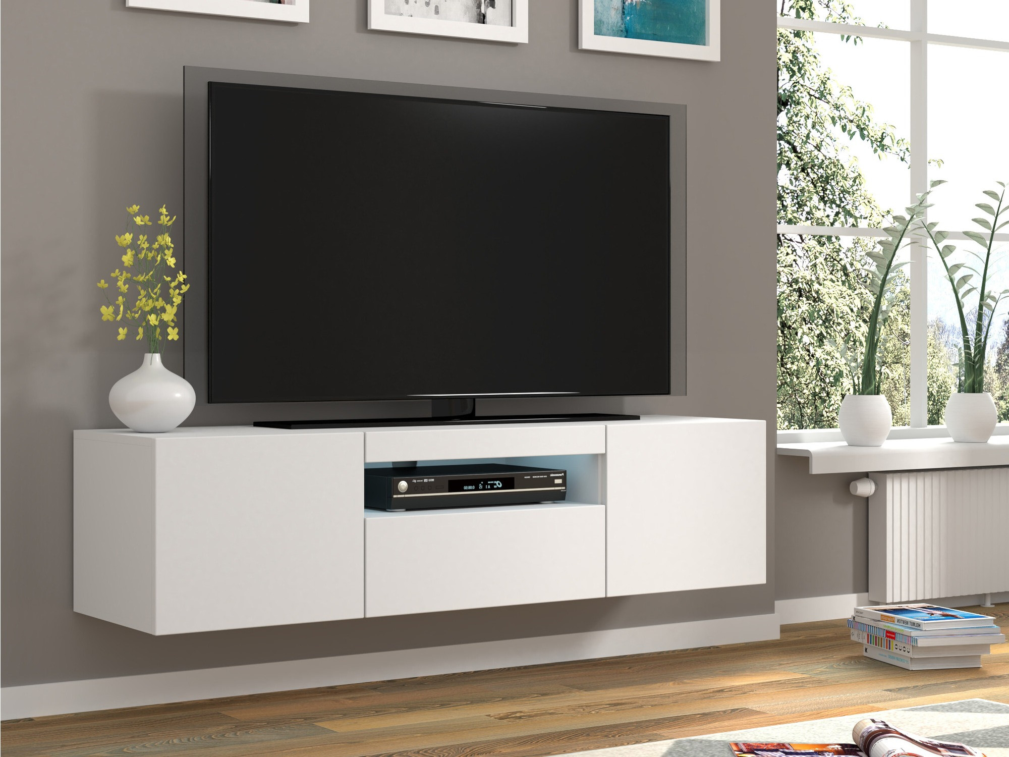 TV staliukas Morteo 103 (Balta)