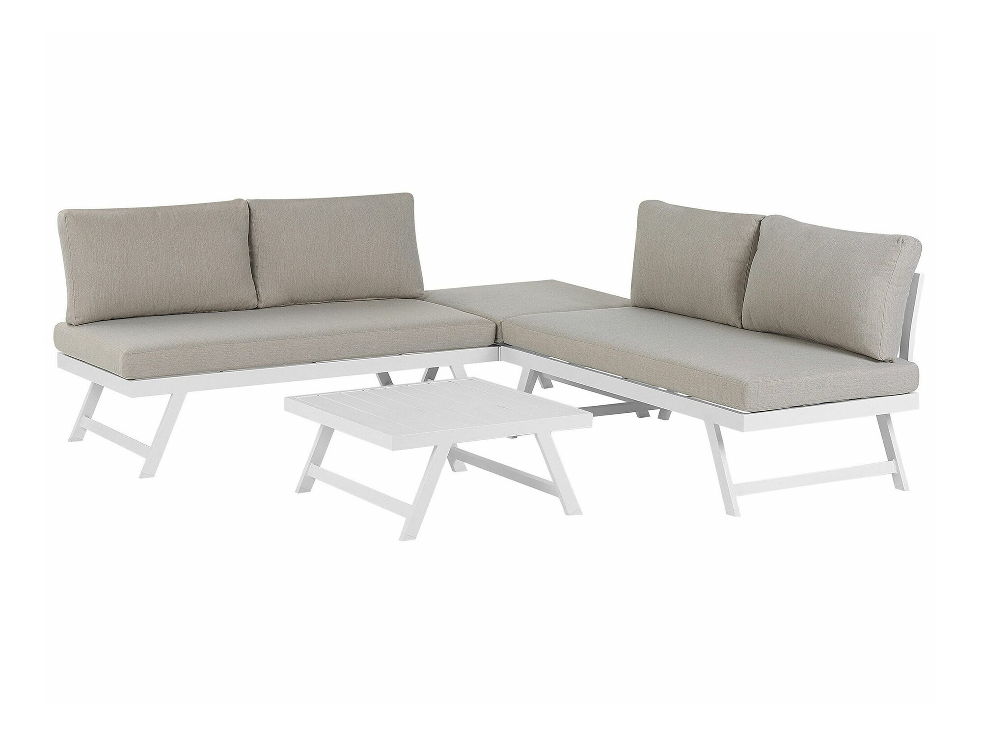 Lauko baldų komplektas Berwyn 1960 (Balta)