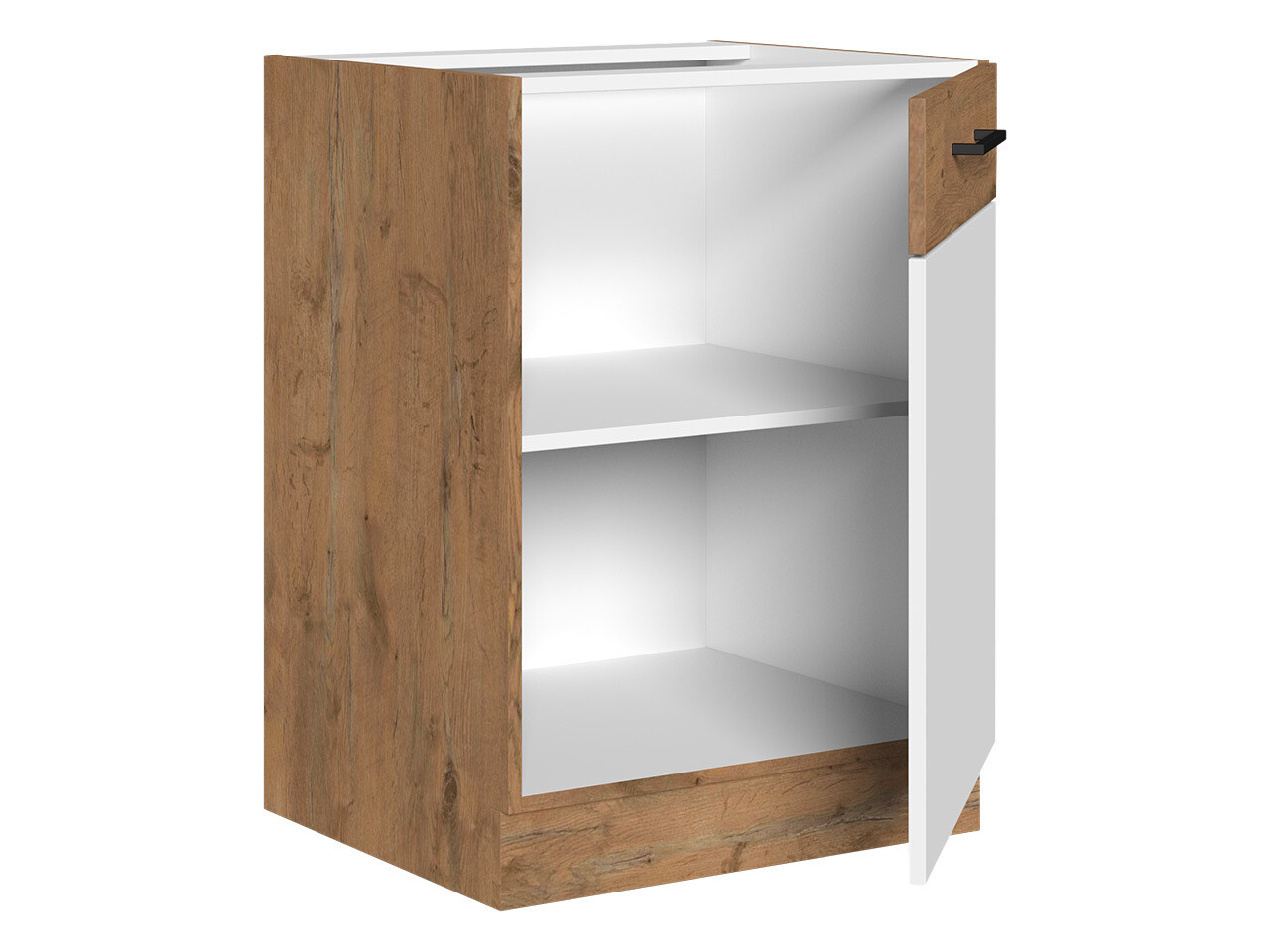 Modulinė spintelė su durelėmis Wood White 116