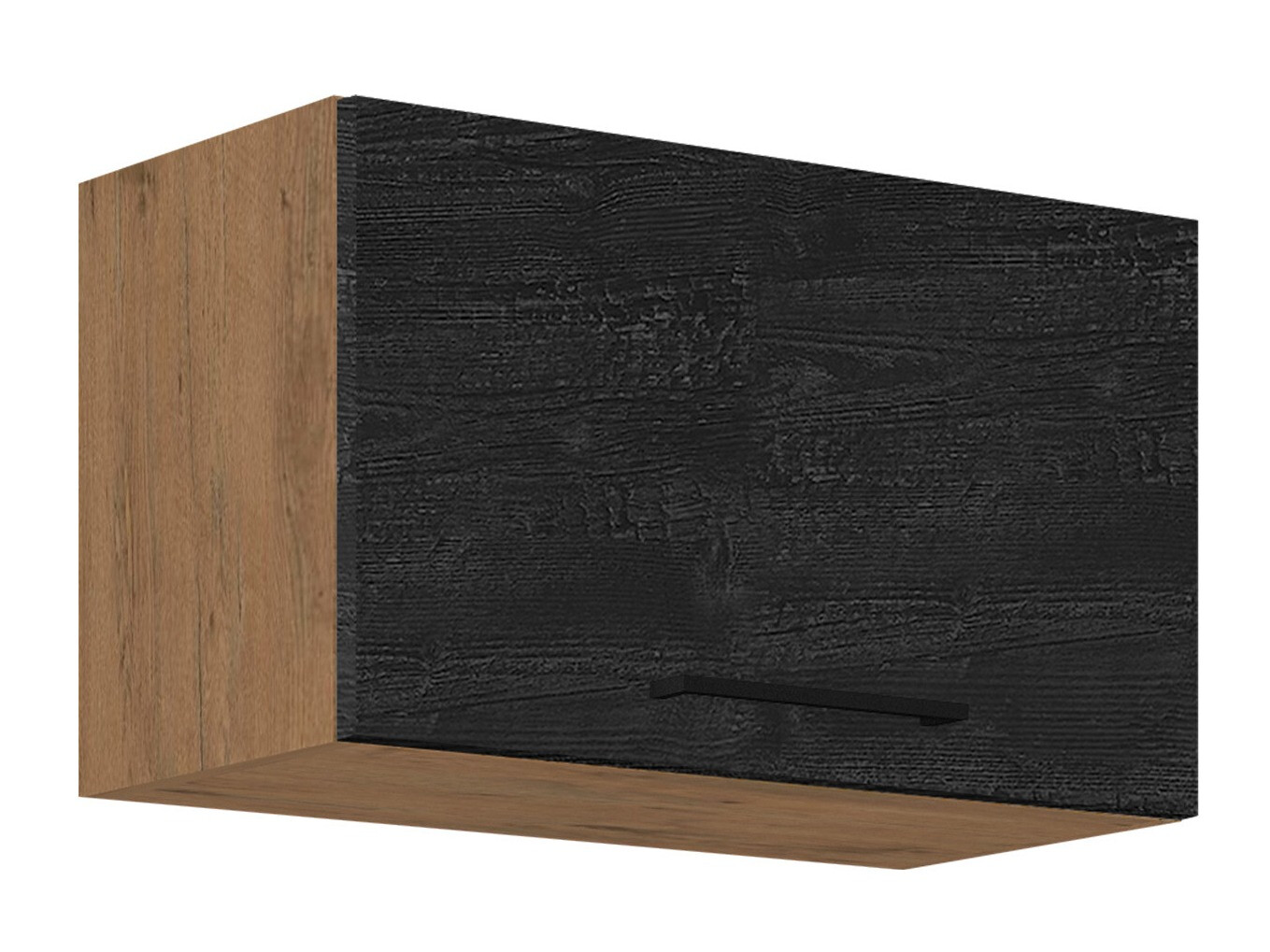 Modulinė pakabinama spintelė Wood Dark 109