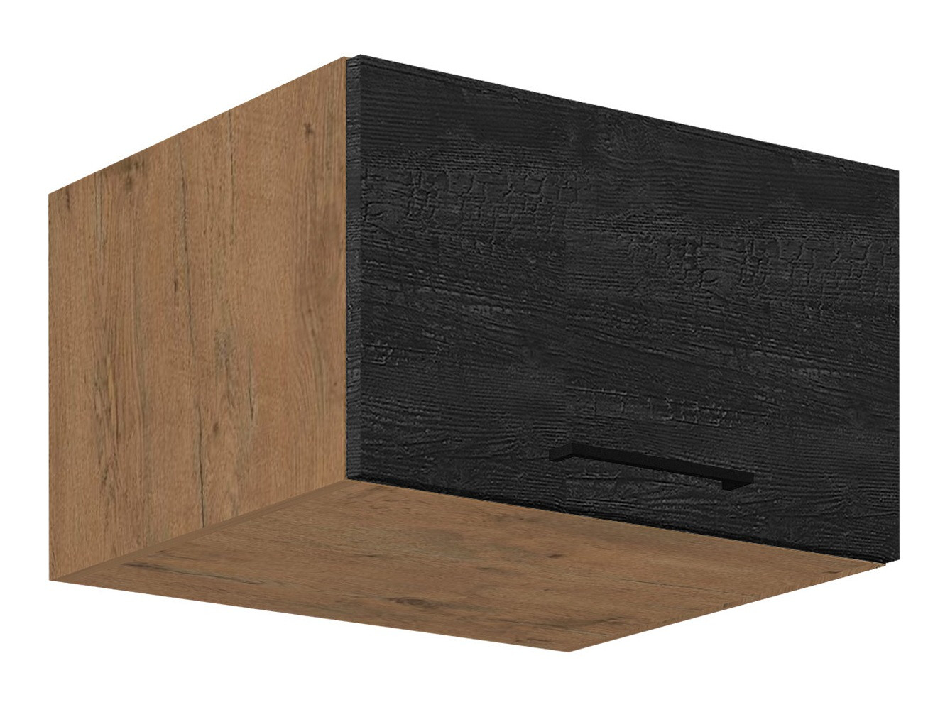 Modulinė pakabinama spintelė Wood Dark 110