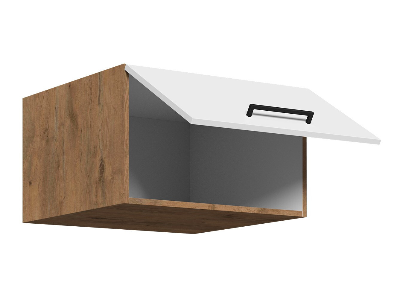 Modulinė pakabinama spintelė Wood Dark 110