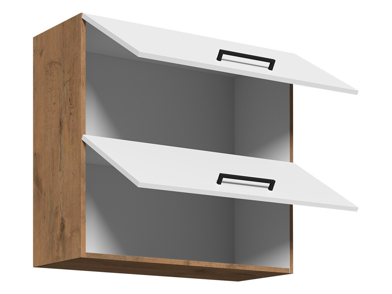 Modulinė pakabinama spintelė Wood Grey 109