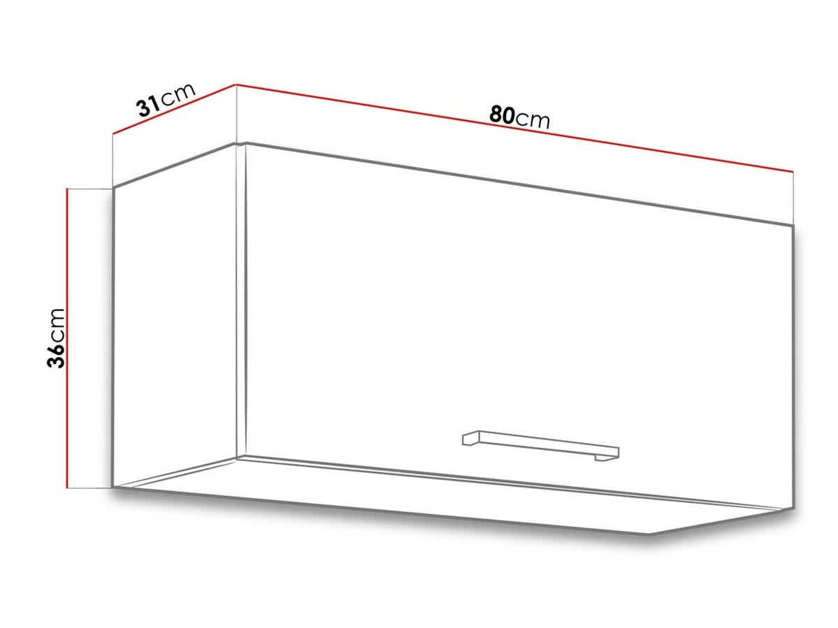 Modulinė pakabinama spintelė Wood Grey 129