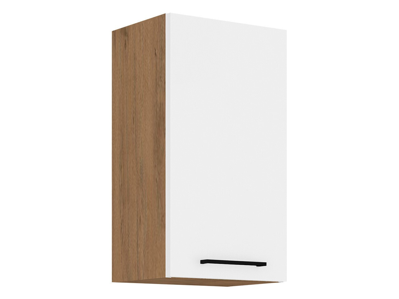 Modulinė pakabinama spintelė Wood White 101