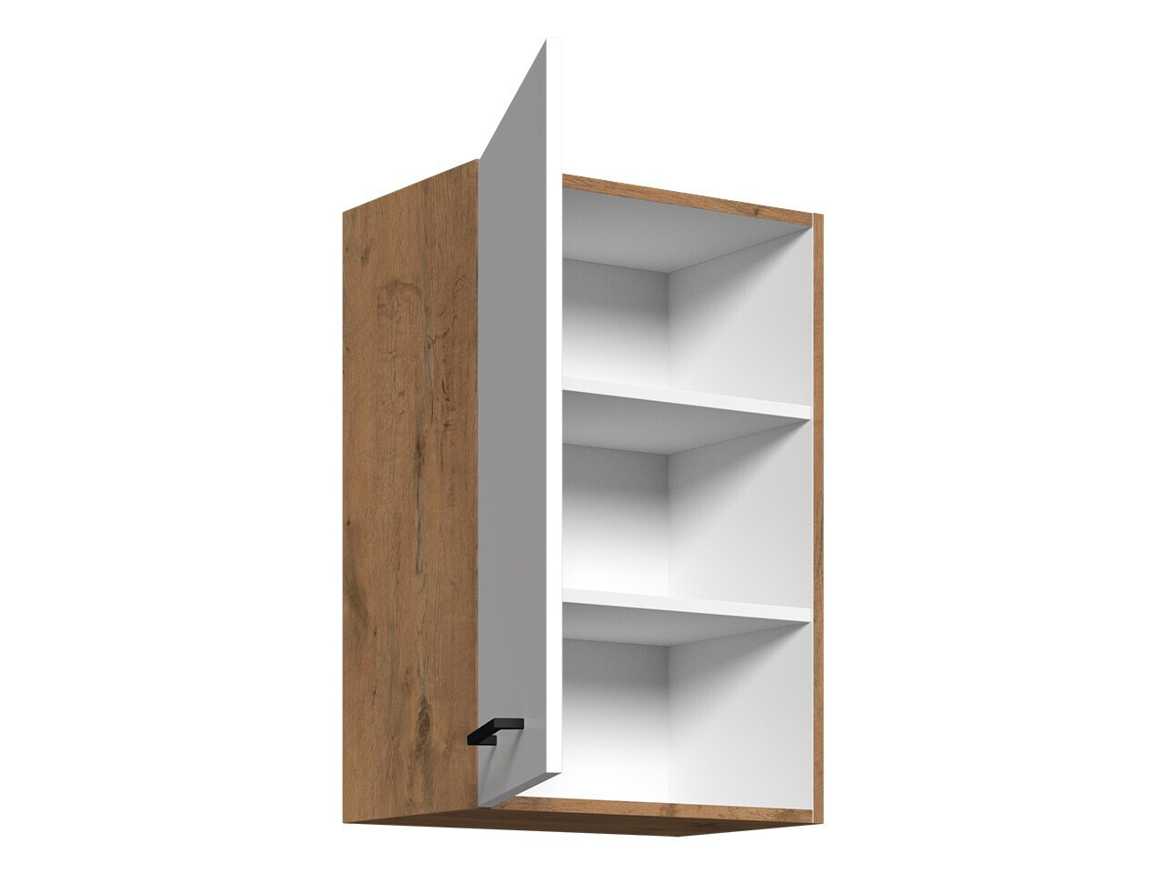 Modulinė pakabinama spintelė Wood White 101