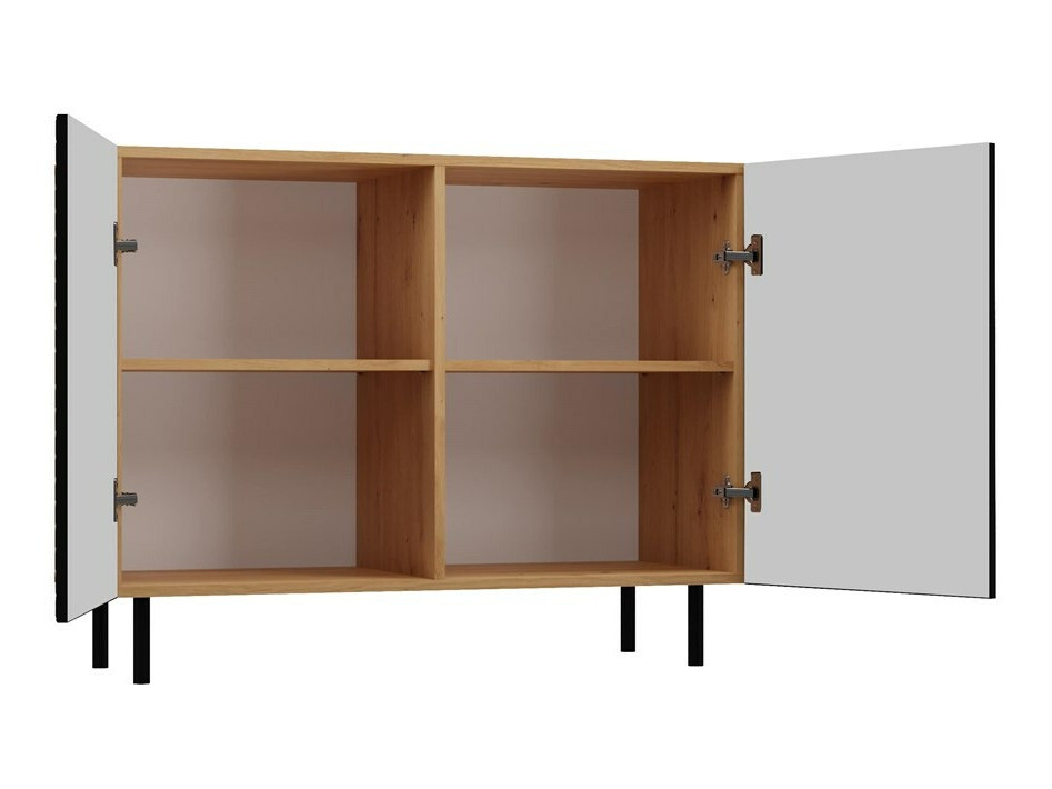 Spintelė Romseru 101 (Juoda + Artisan ąžuolas)