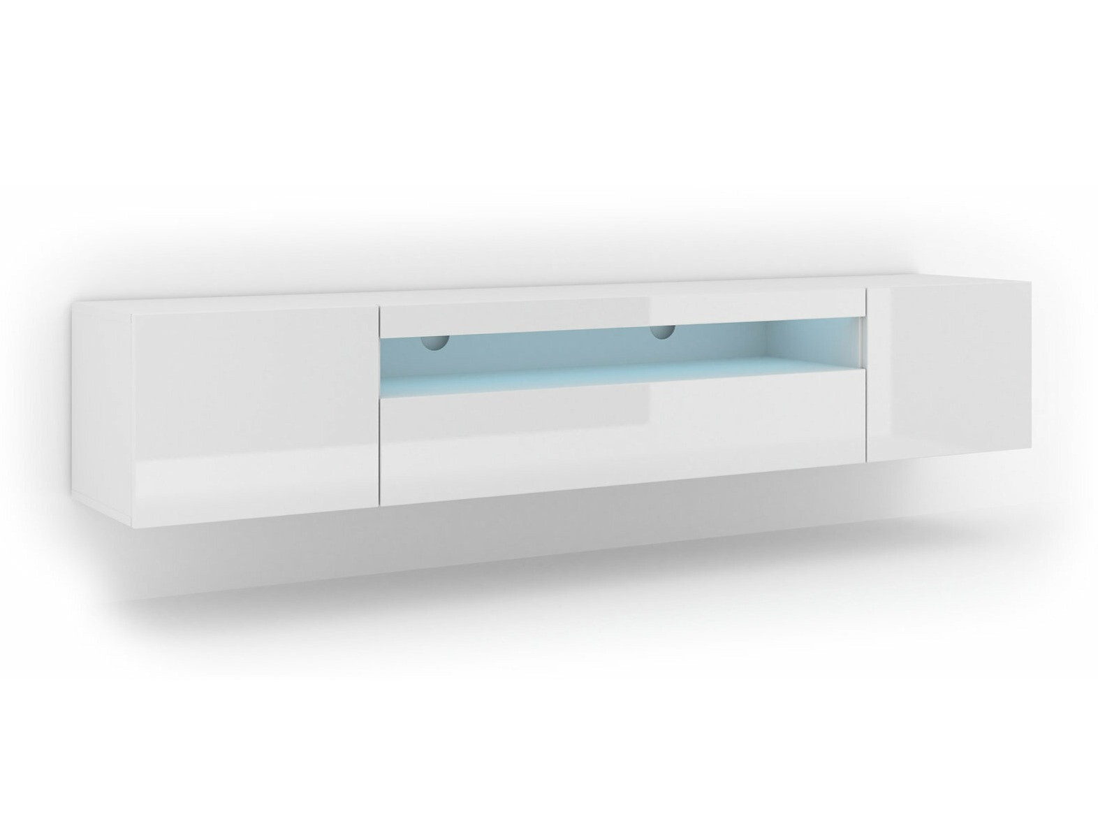 TV staliukas Morteo 104 (Balta + Blizgi balta)