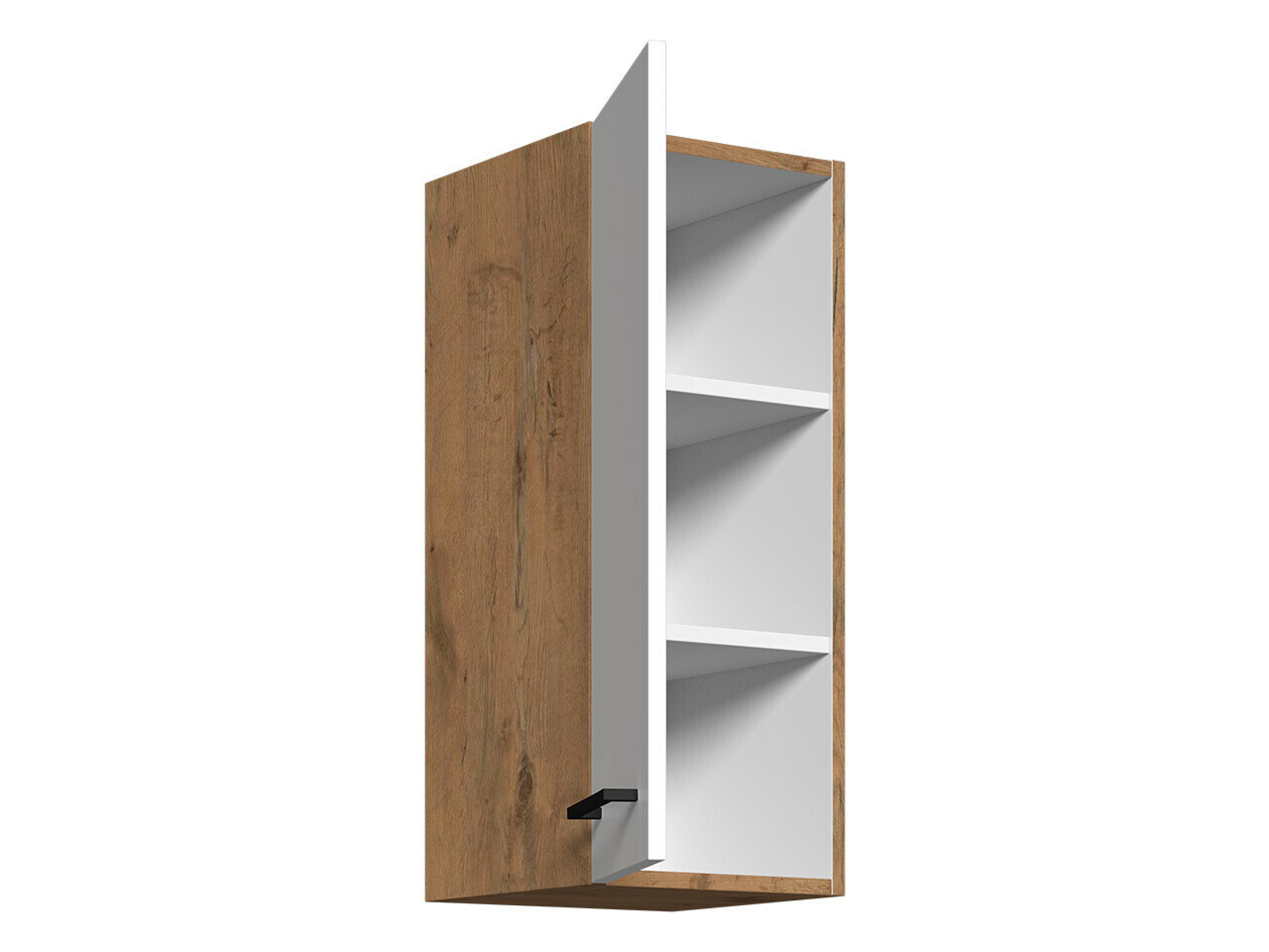 Modulinė pakabinama spintelė Wood White 133