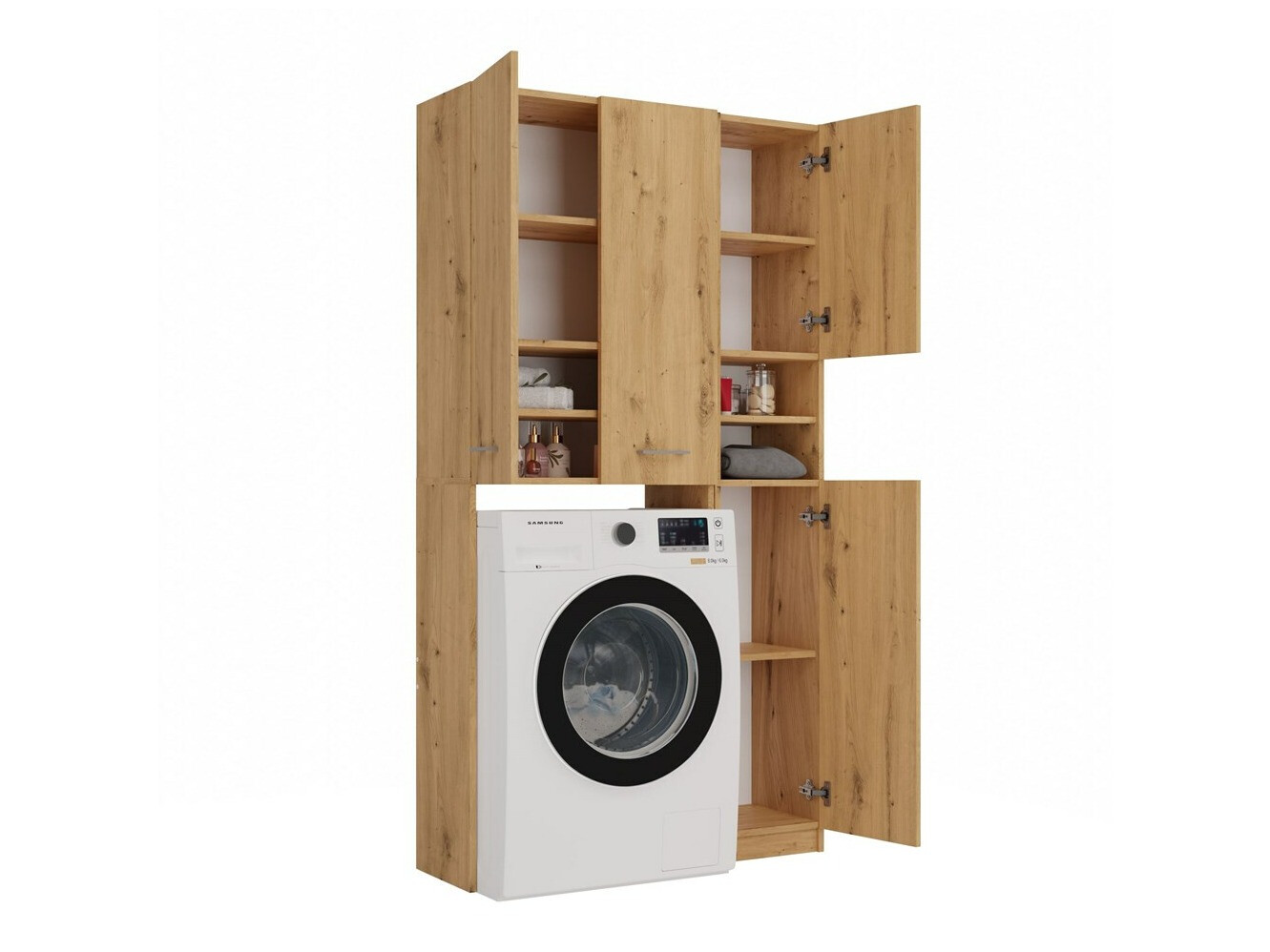 Vonios lentyna Mandeville 130 (Artisan ąžuolas)