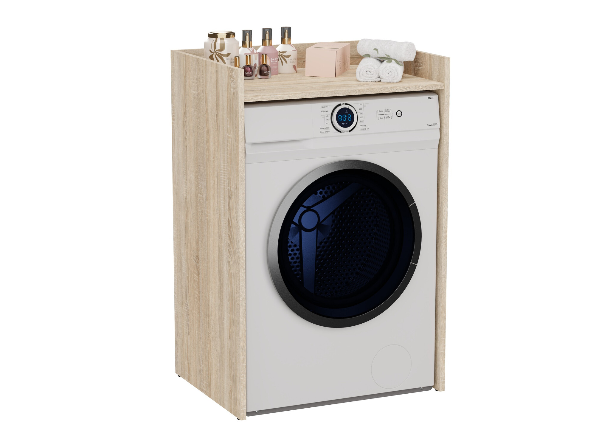 Pastatoma vonios spintelė Balelbo 102 (Sonomos ąžuolas)