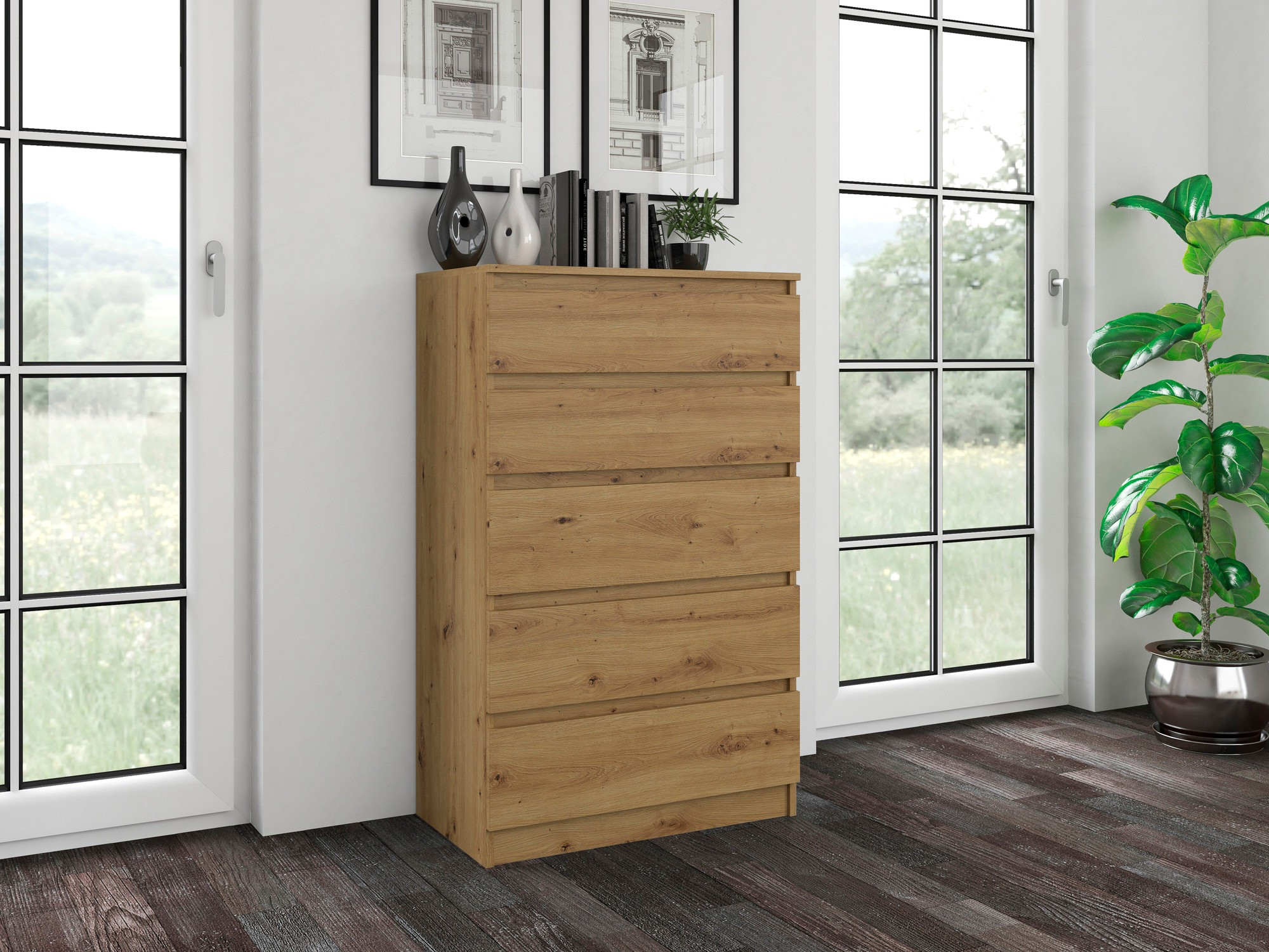 Komoda Elbvelu 104 (Artisan ąžuolas)