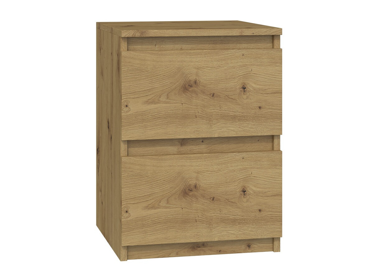 Naktinis staliukas Elbvelu 107 (Artisan ąžuolas)